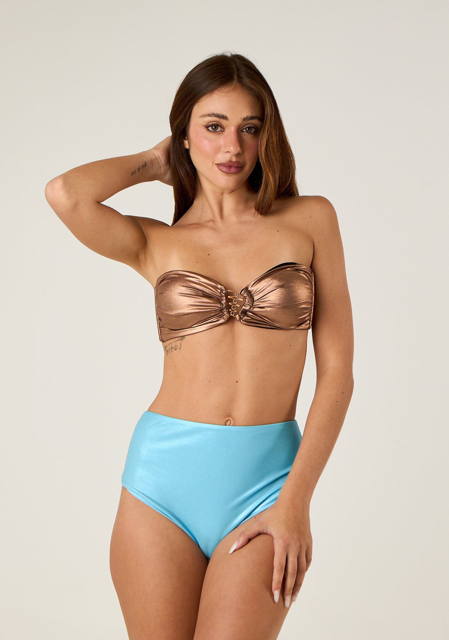 Costume bikini bicolor