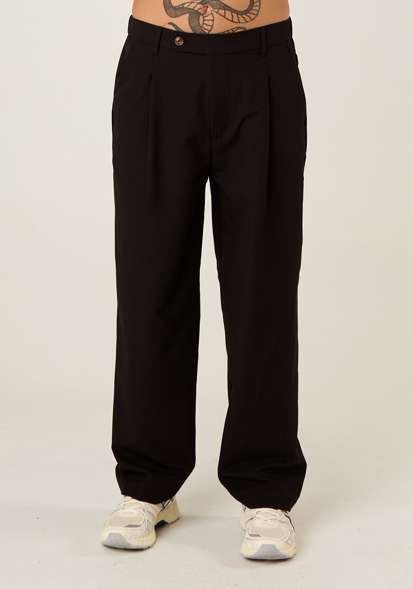 Pantalone a gamba morbida