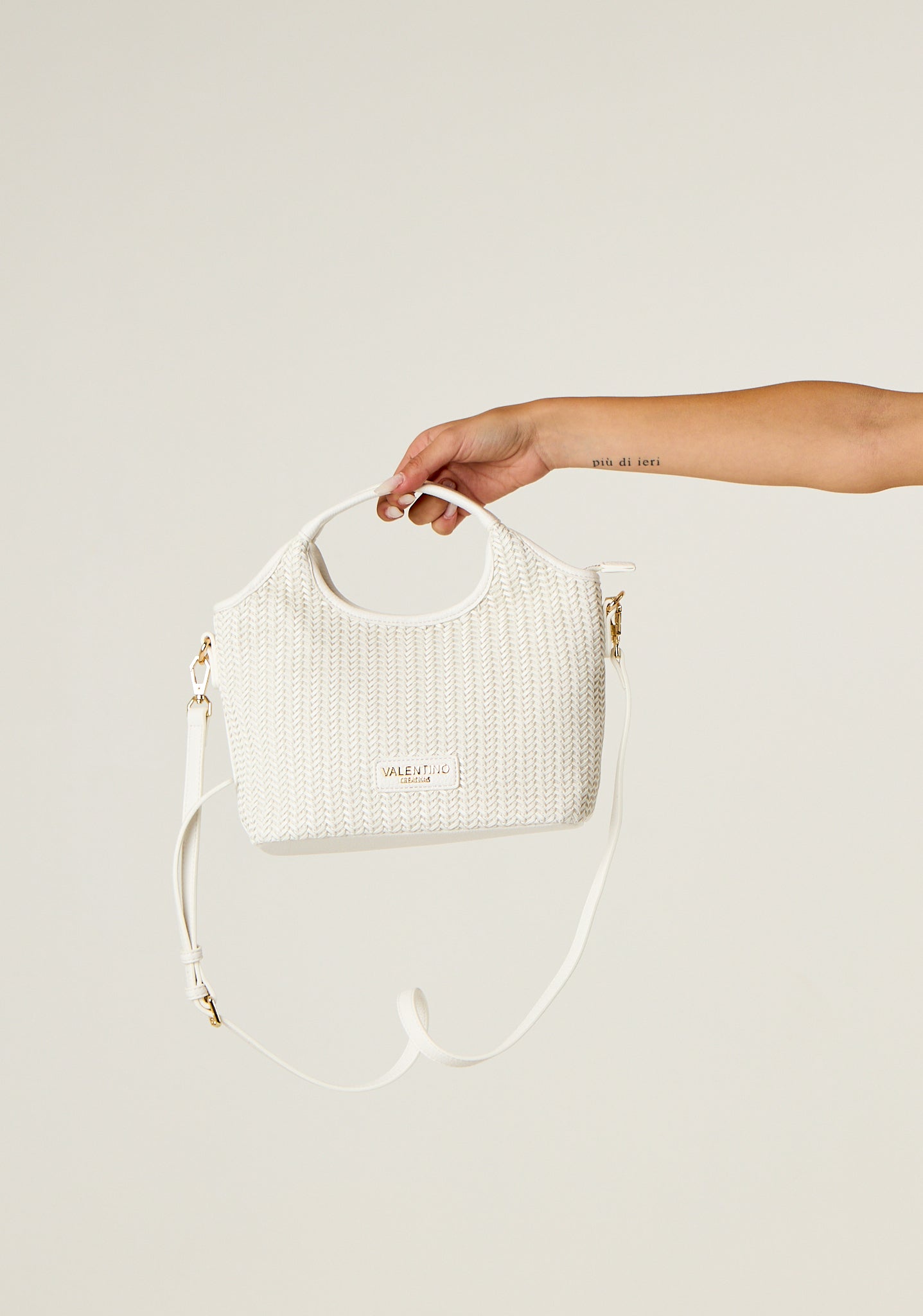 Borsa a mano intrecciata