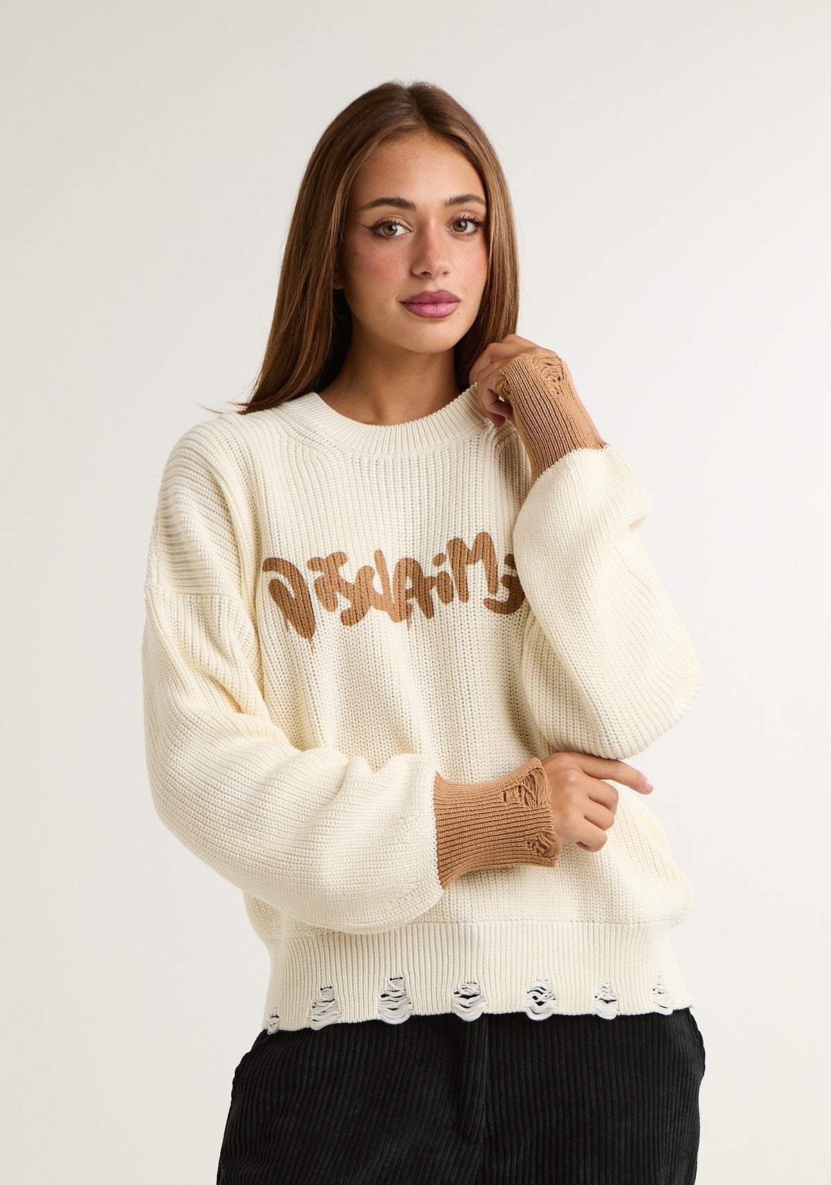 Maglione con dettagli