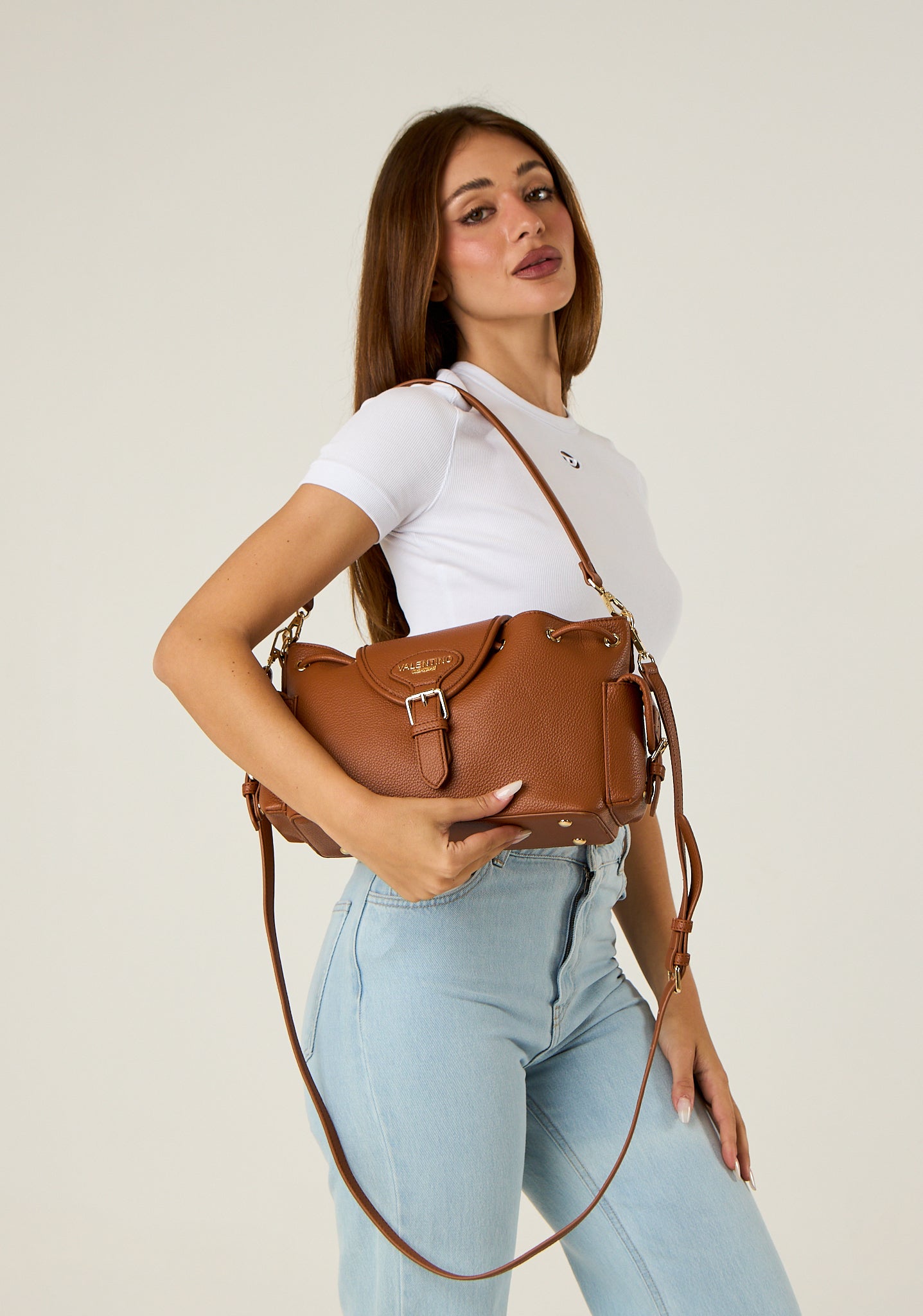 Borsa baguette morbida