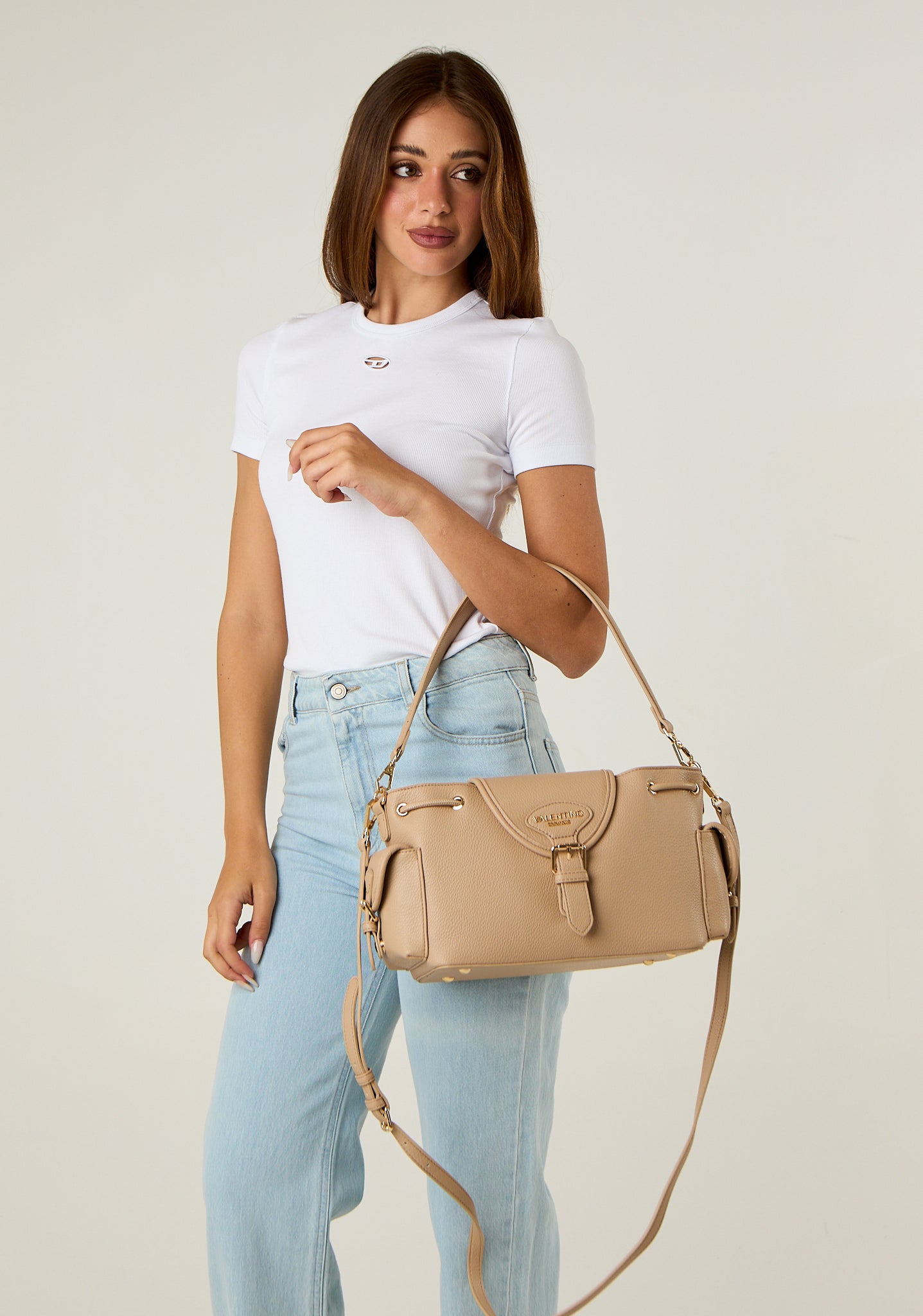 Borsa baguette morbida