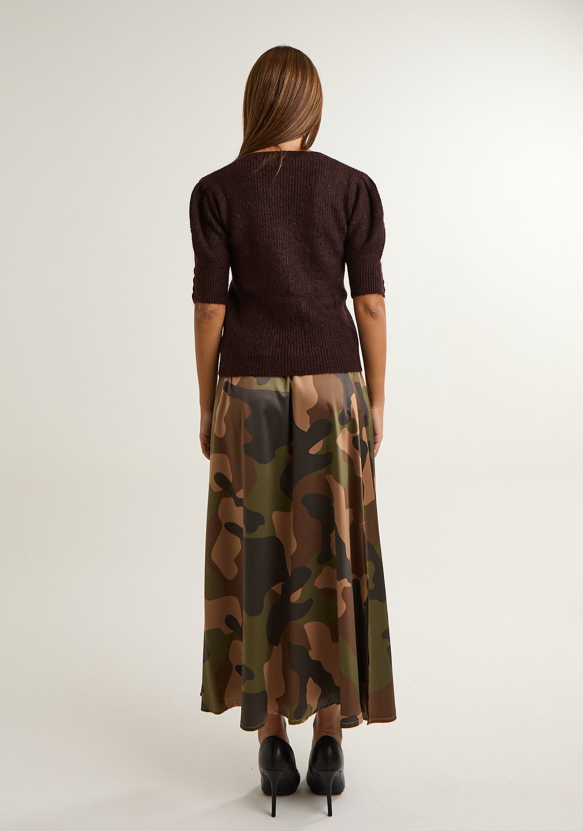Maglione a mezza manica