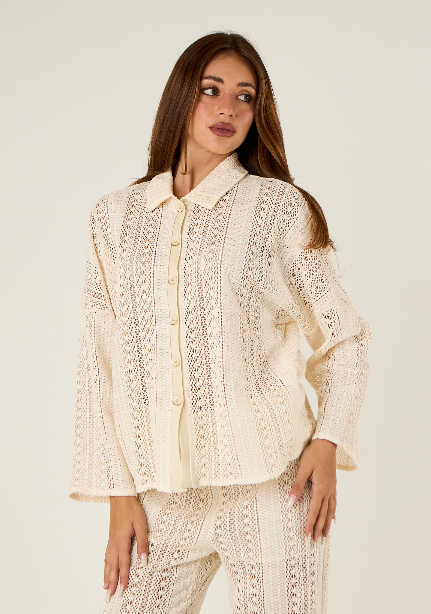Camicia traforata