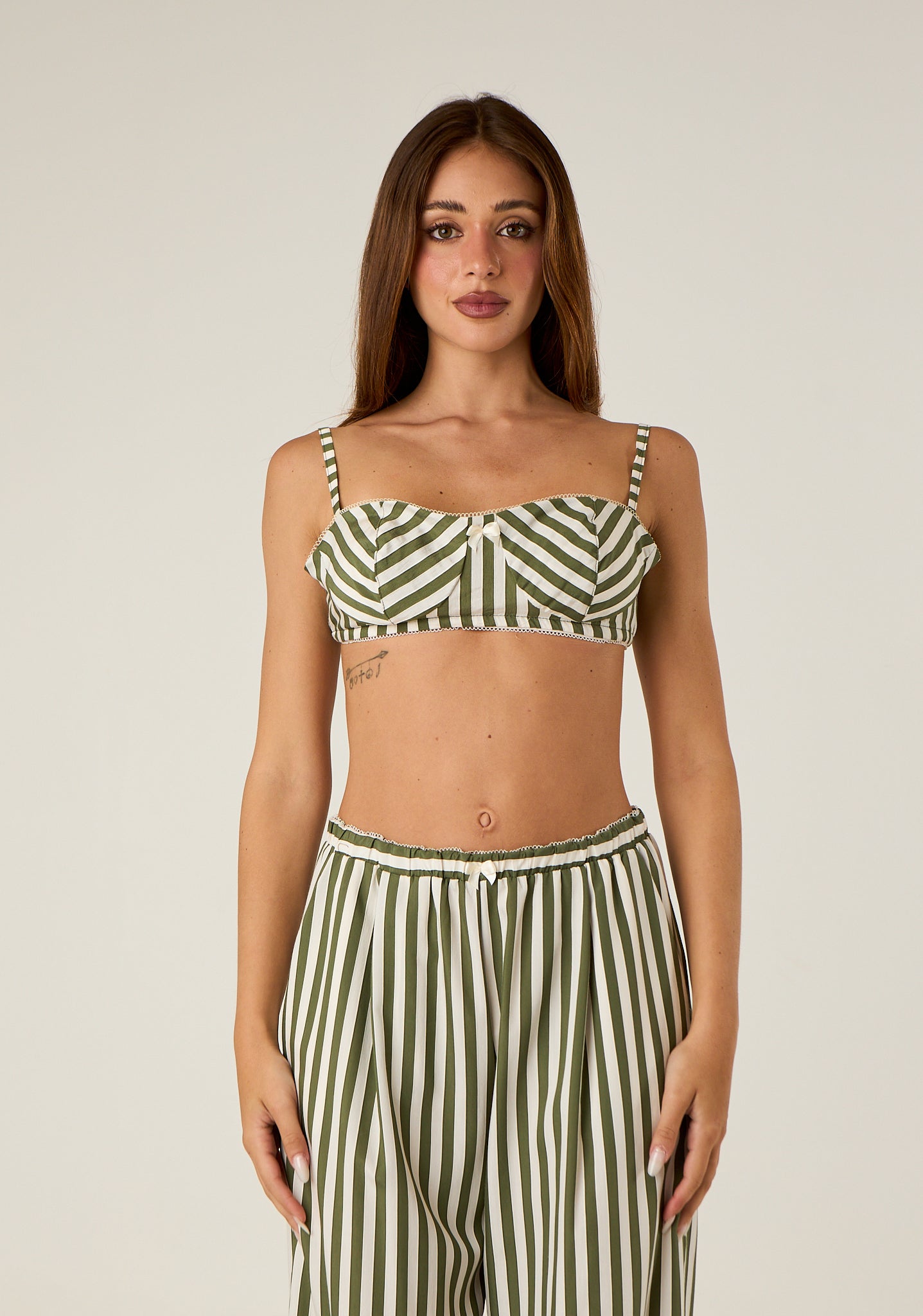Bralette a righe