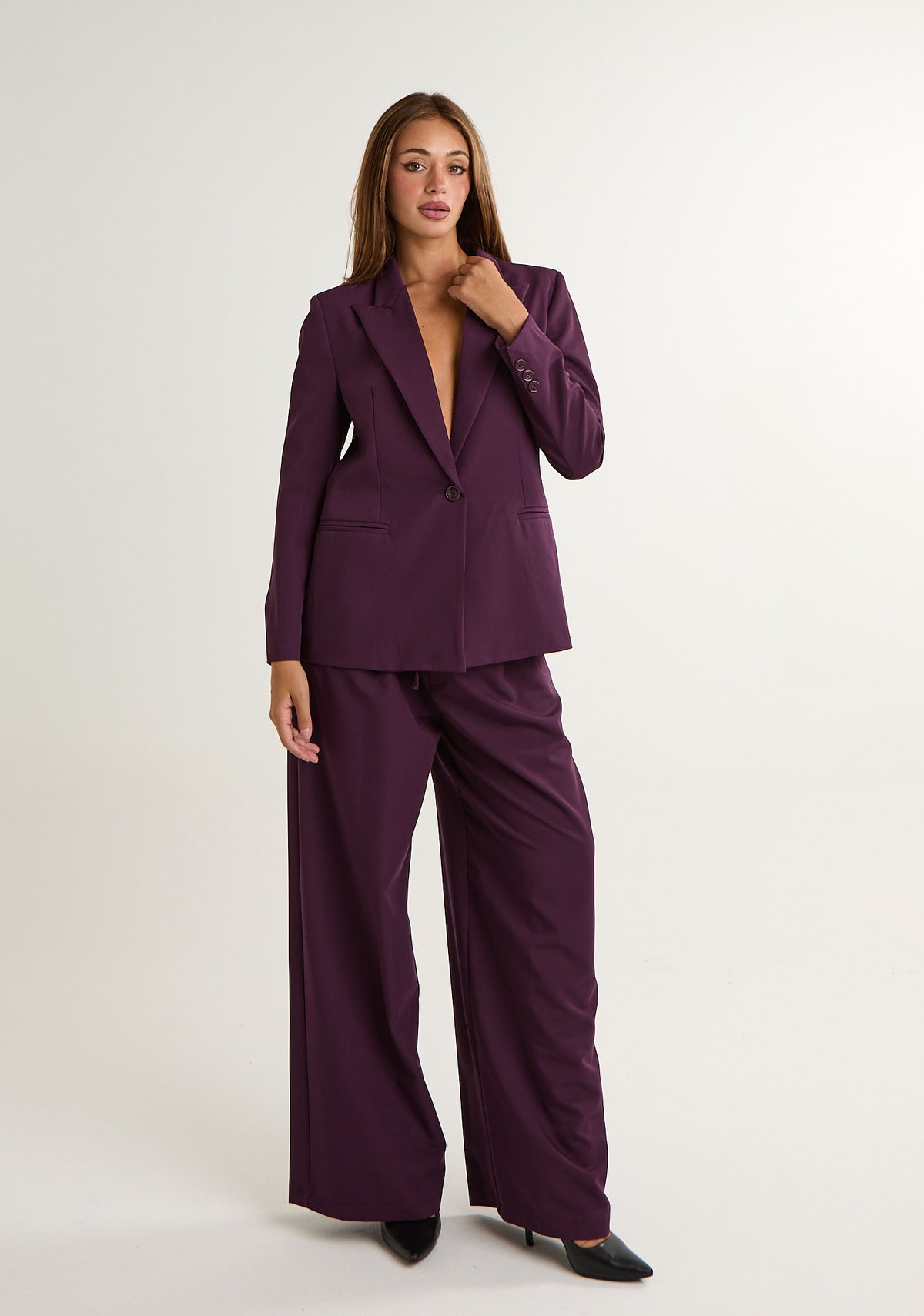 Pantalone wide leg