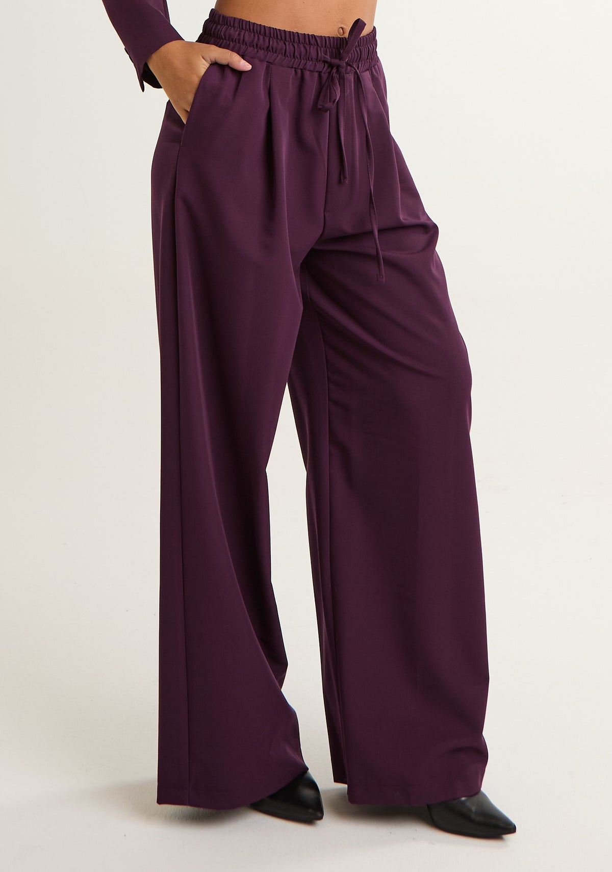 Pantalone wide leg