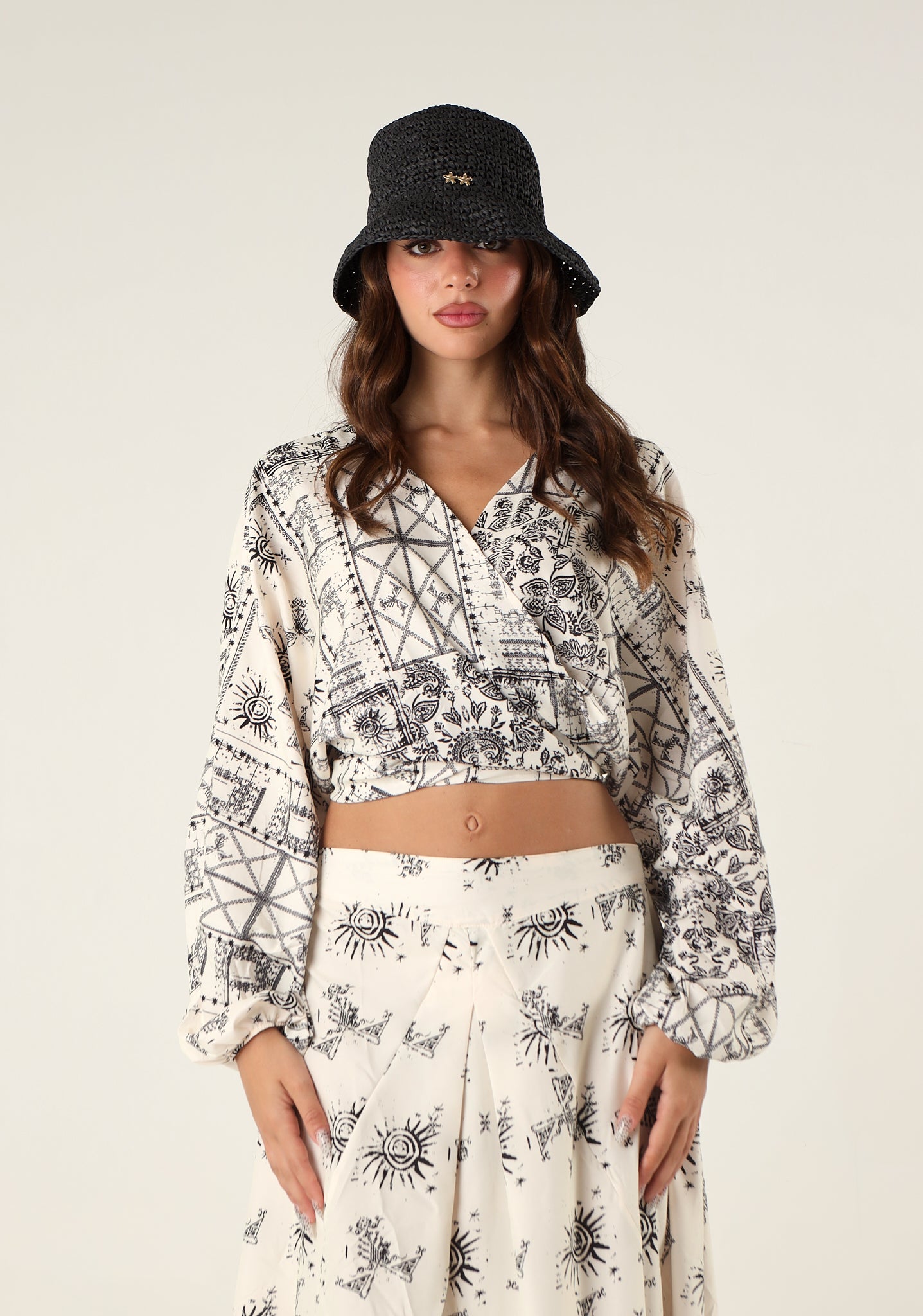 Cappello rafia
