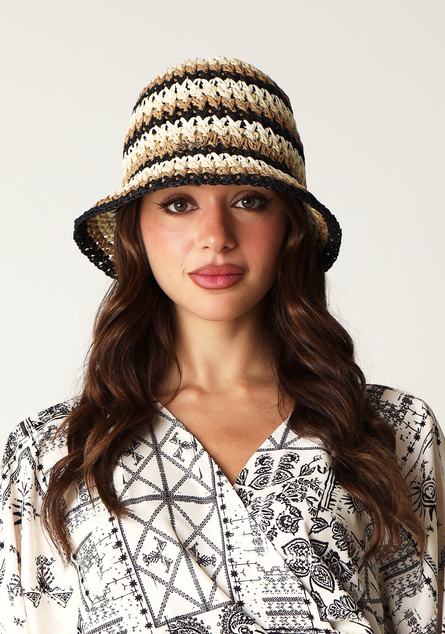Cappello rafia