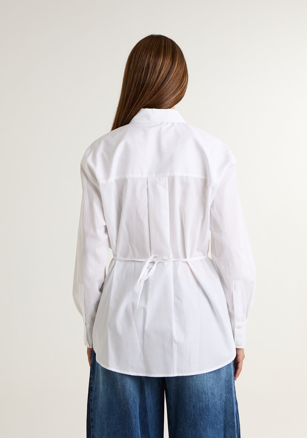 Camicia con laccio laterale