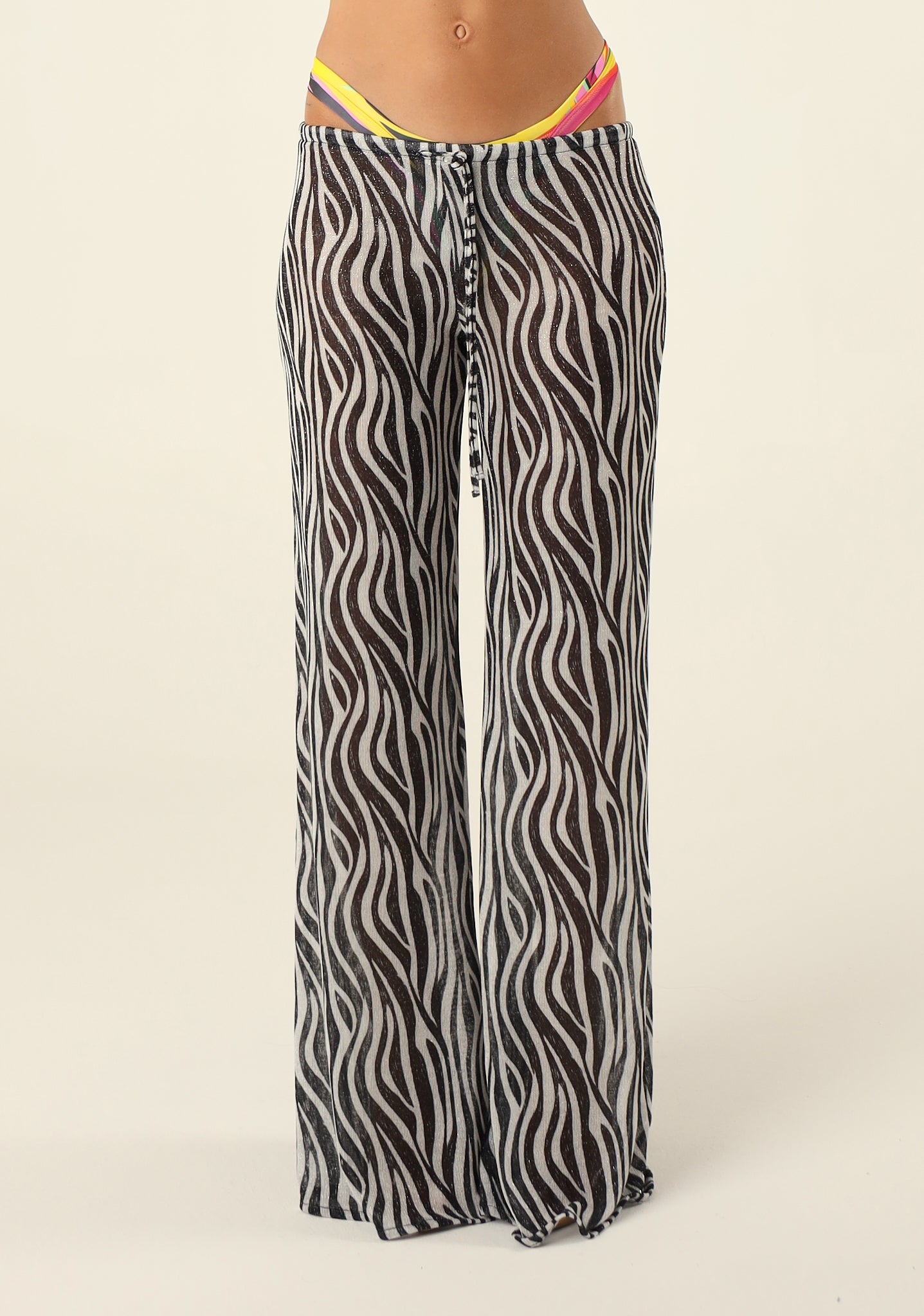 Pantalone palazzo lurex
