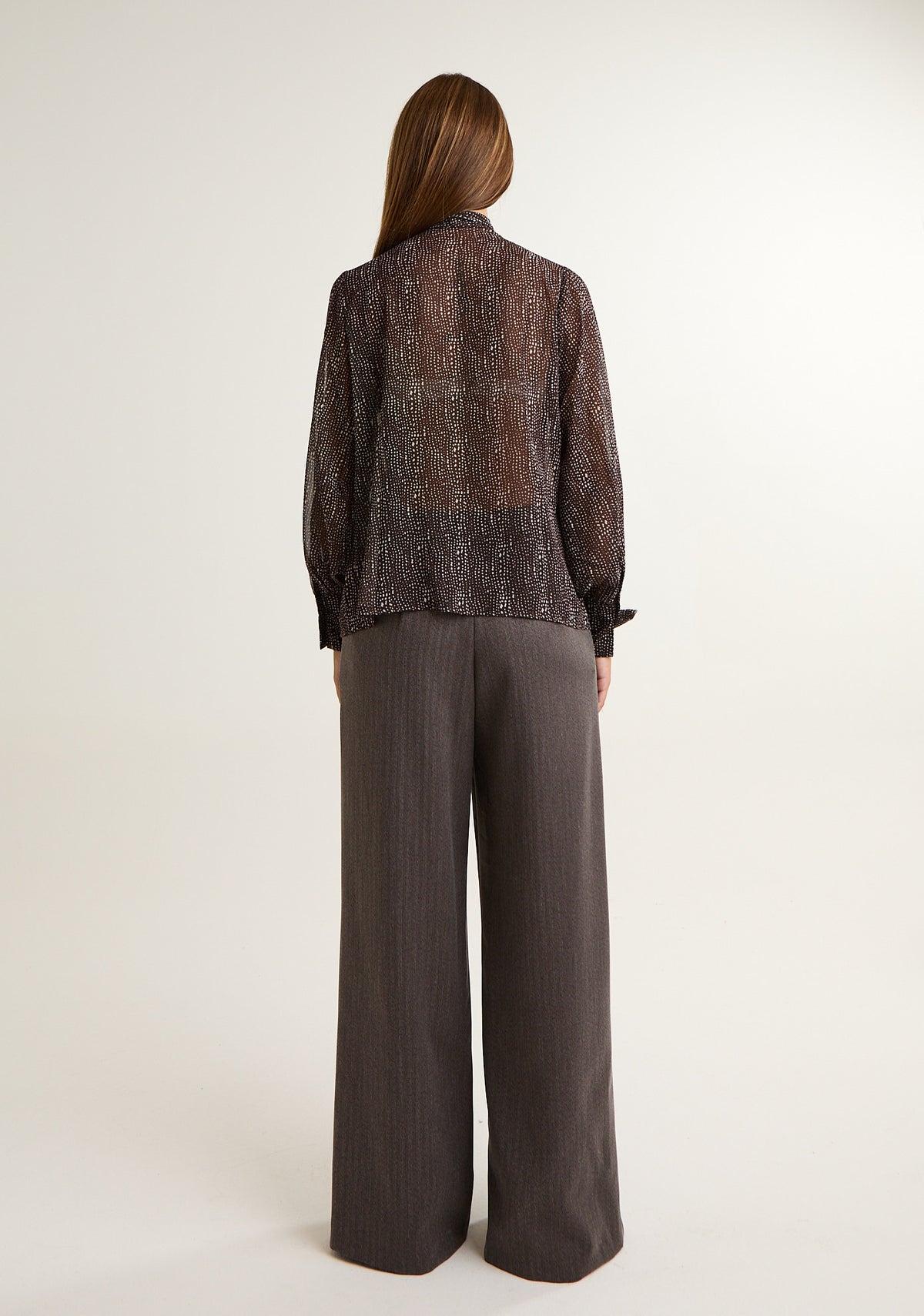 Camicia georgette fantasia