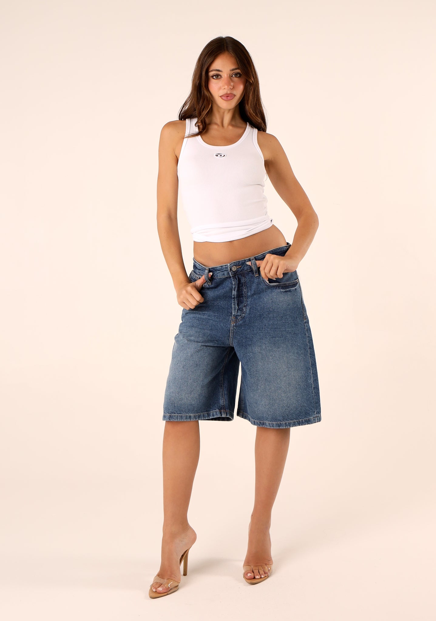 Bermuda in denim
