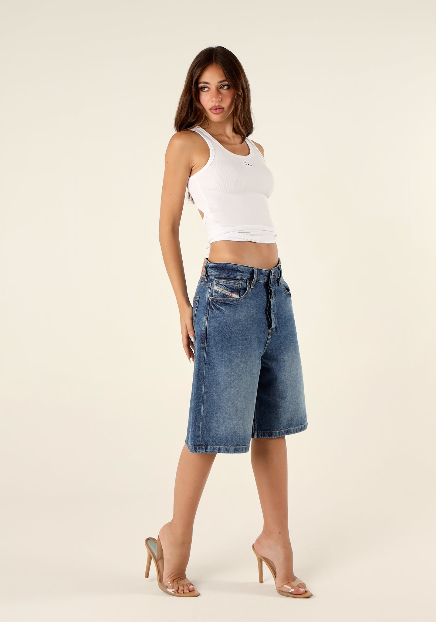 Bermuda in denim