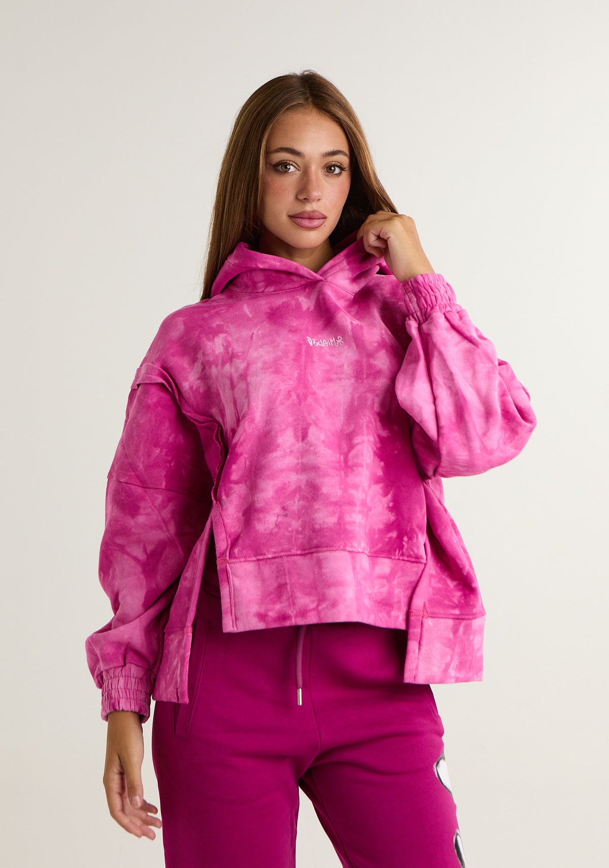Felpa tie dye over