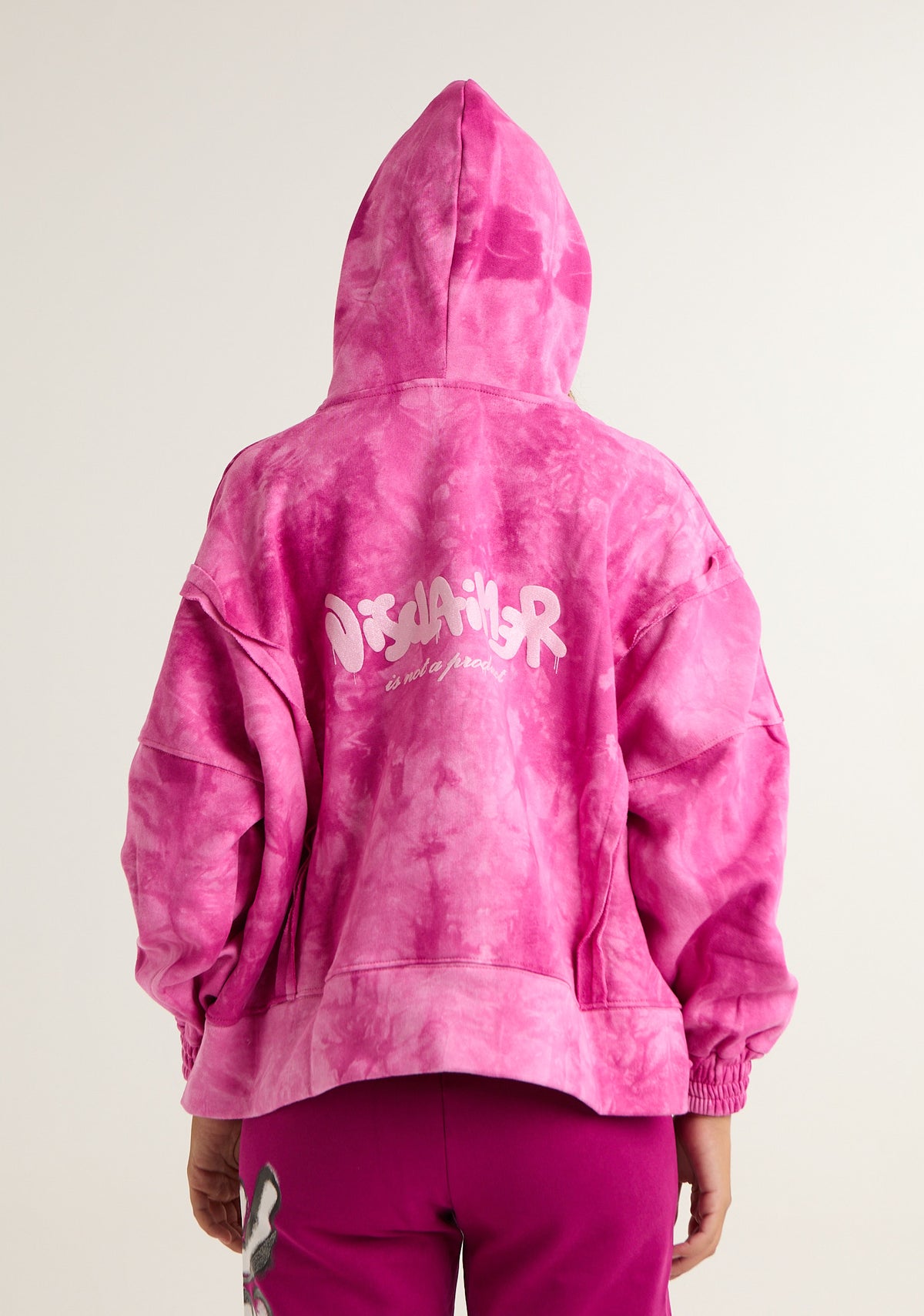 Felpa tie dye over