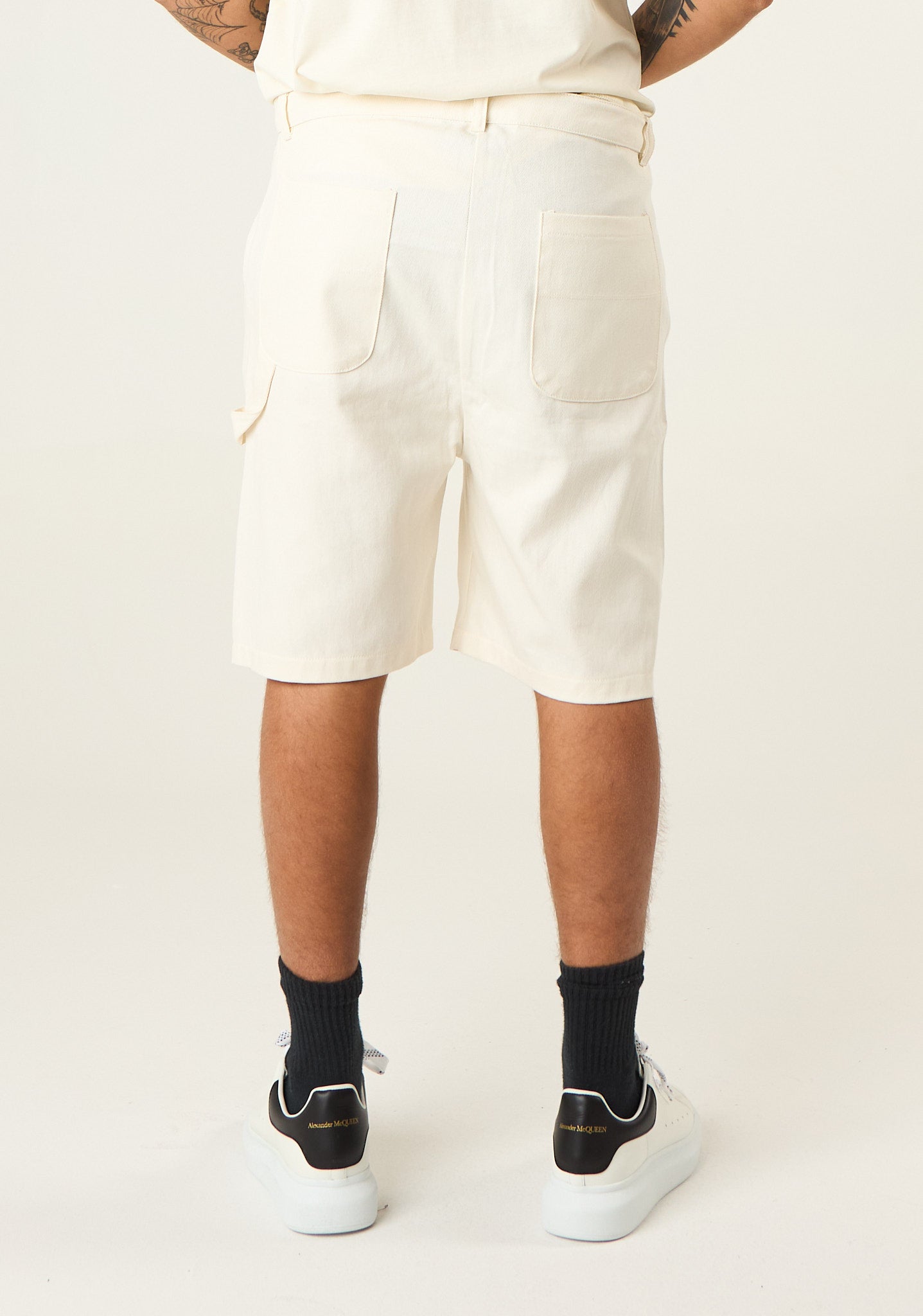 Bermuda in gabardina