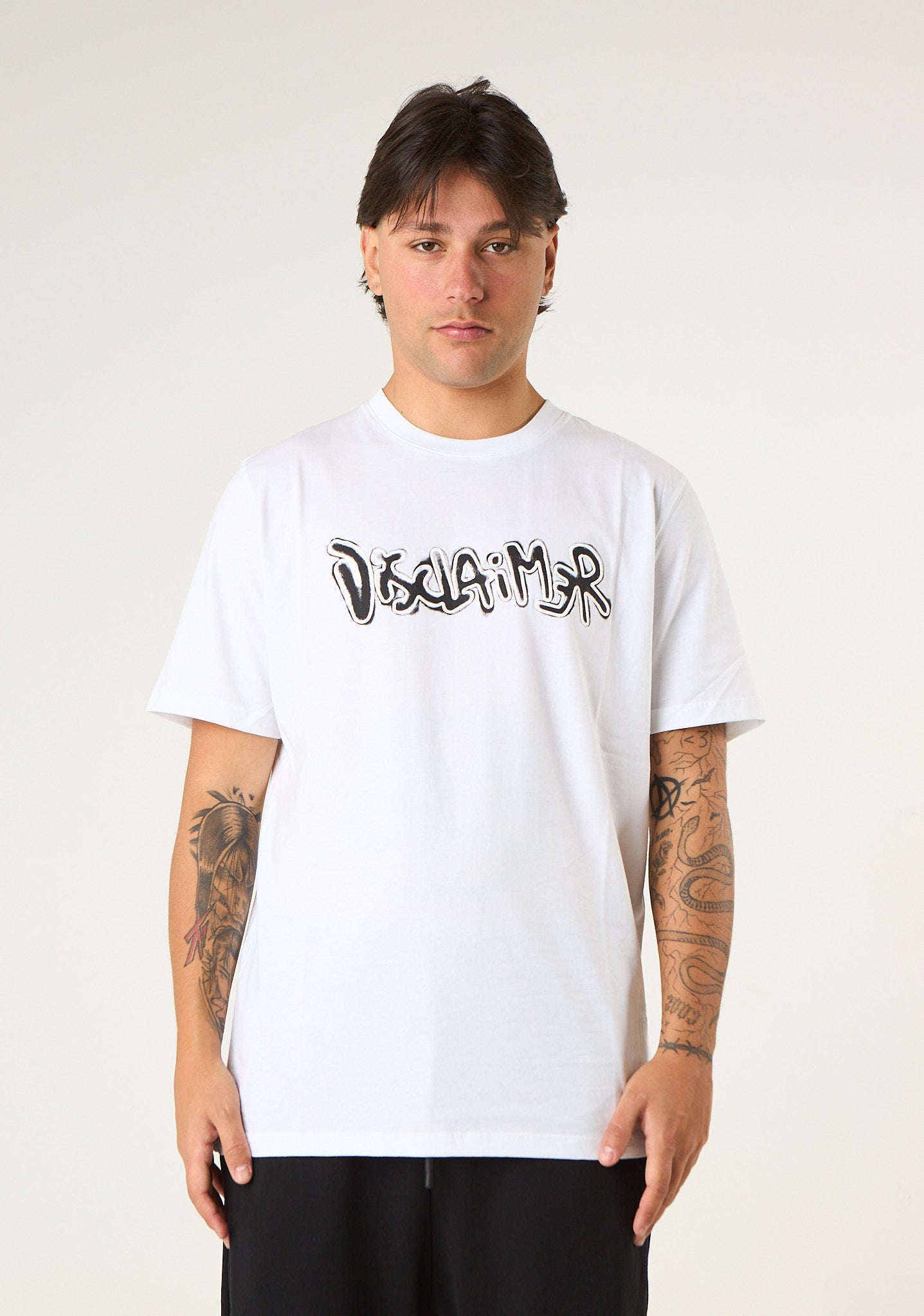 T-shirt con stampa profilata