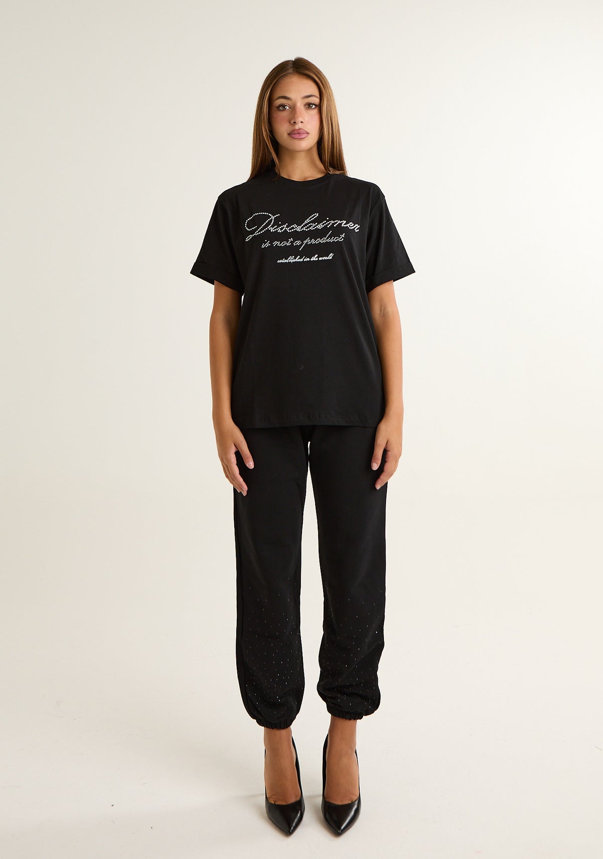 T-shirt con stampa frontale