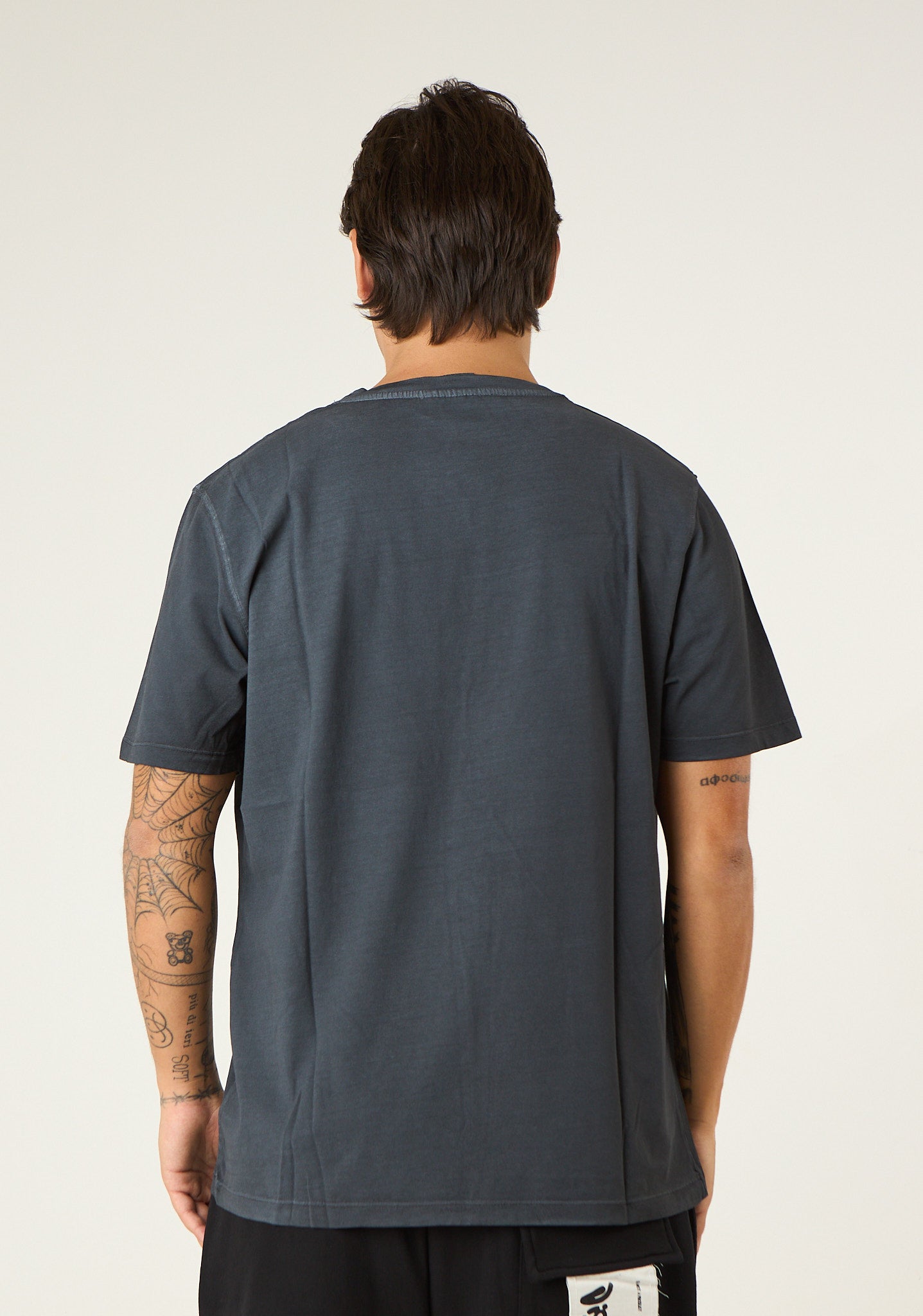 T-shirt con stampa a contrasto