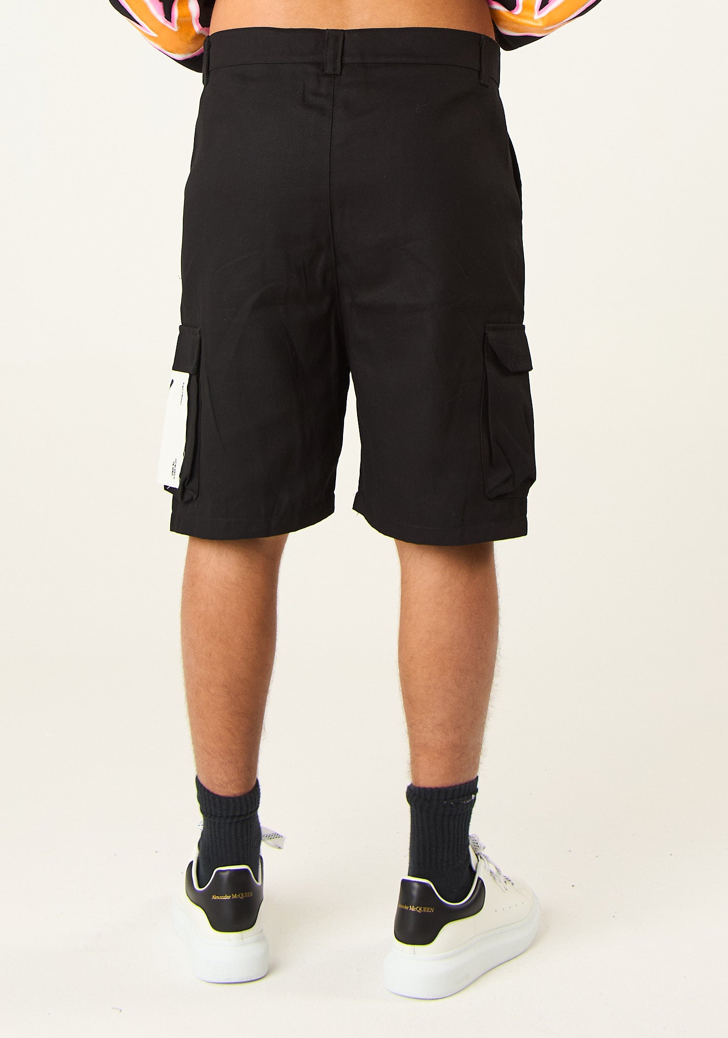 Bermuda multitasche in gabardina