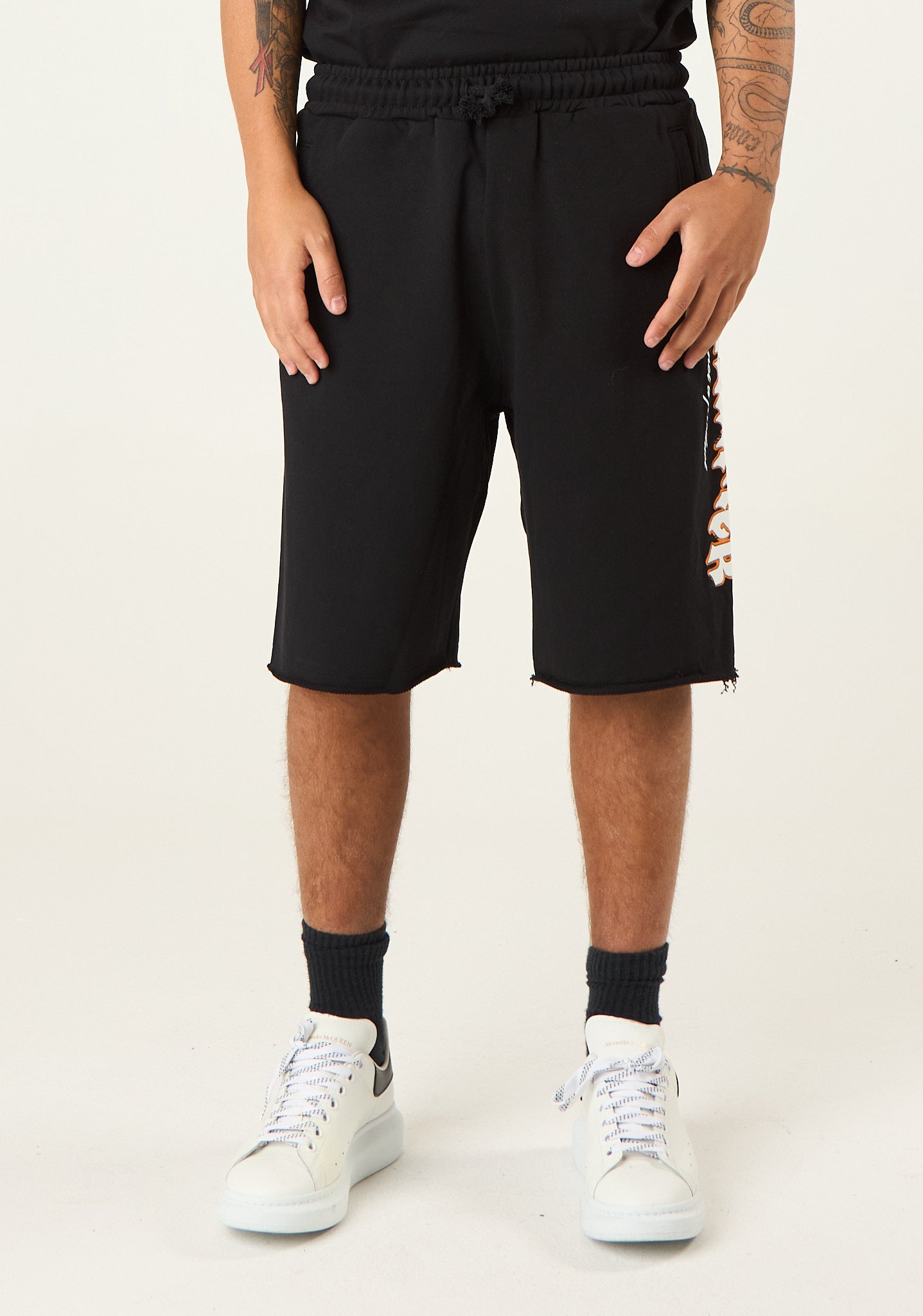 Bermuda con stampa fuego