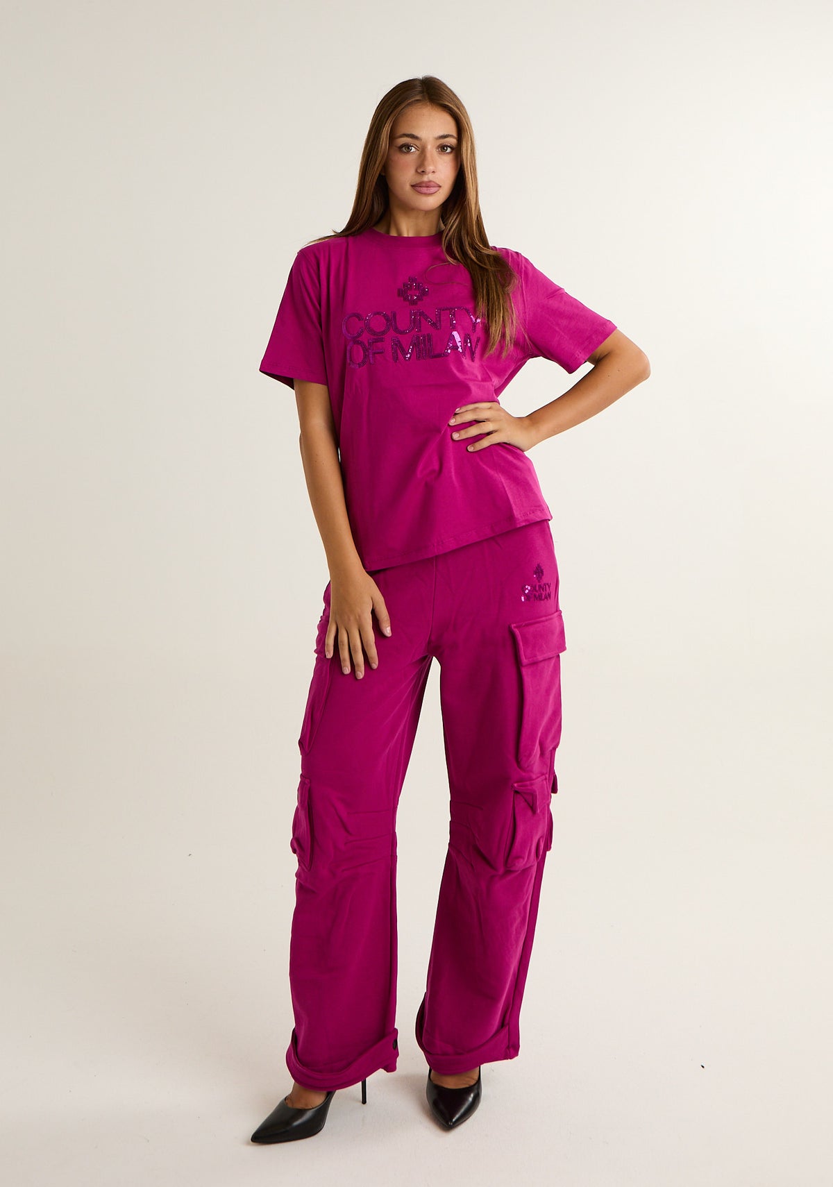 Pantalone tuta cargo