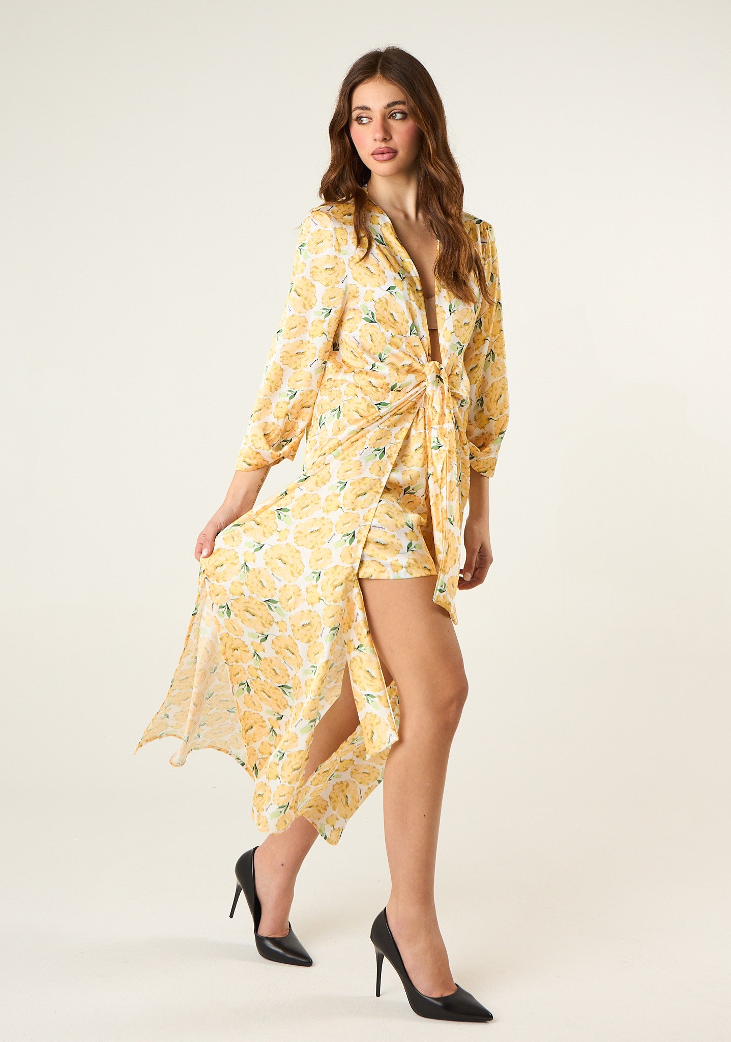 Kimono floreale