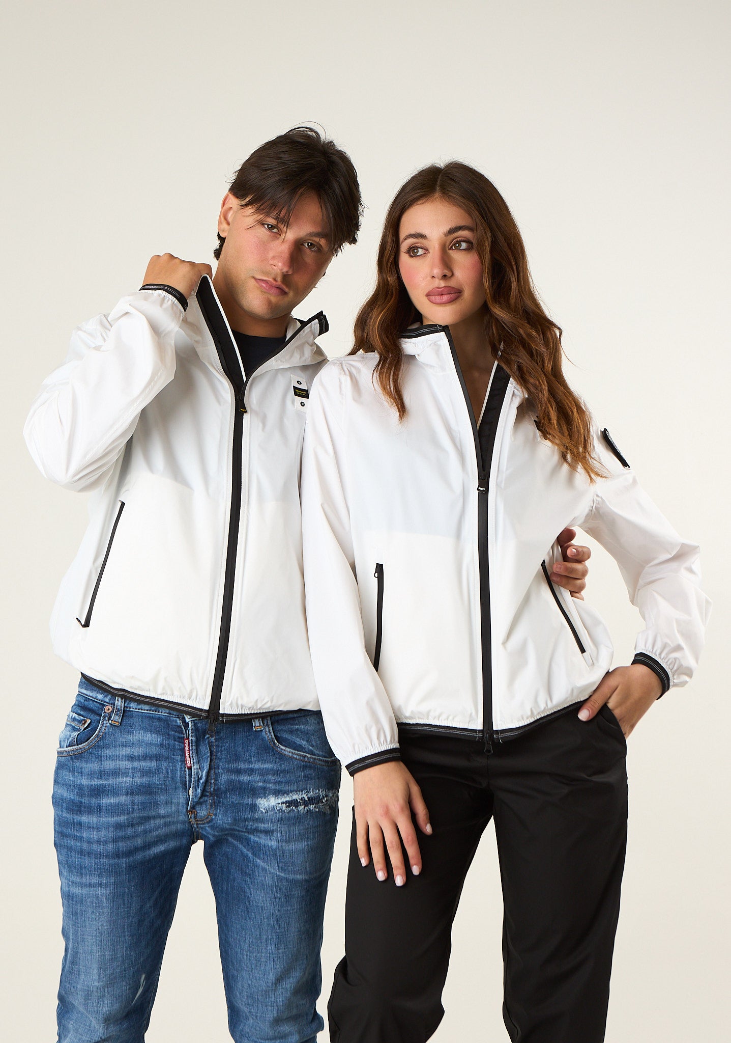 Giacca a vento nastrata Farrin