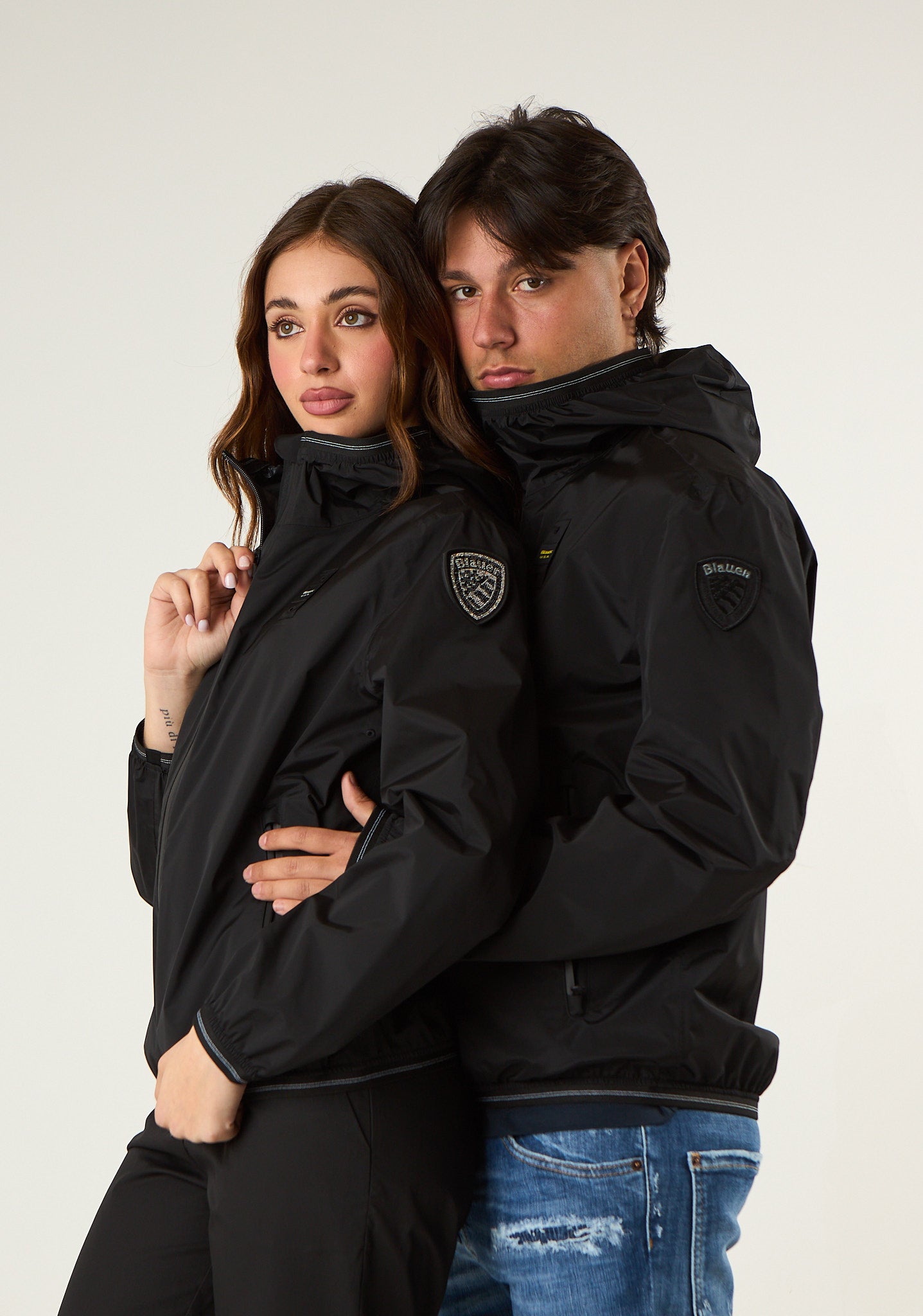 Giacca a vento nastrata Farrin