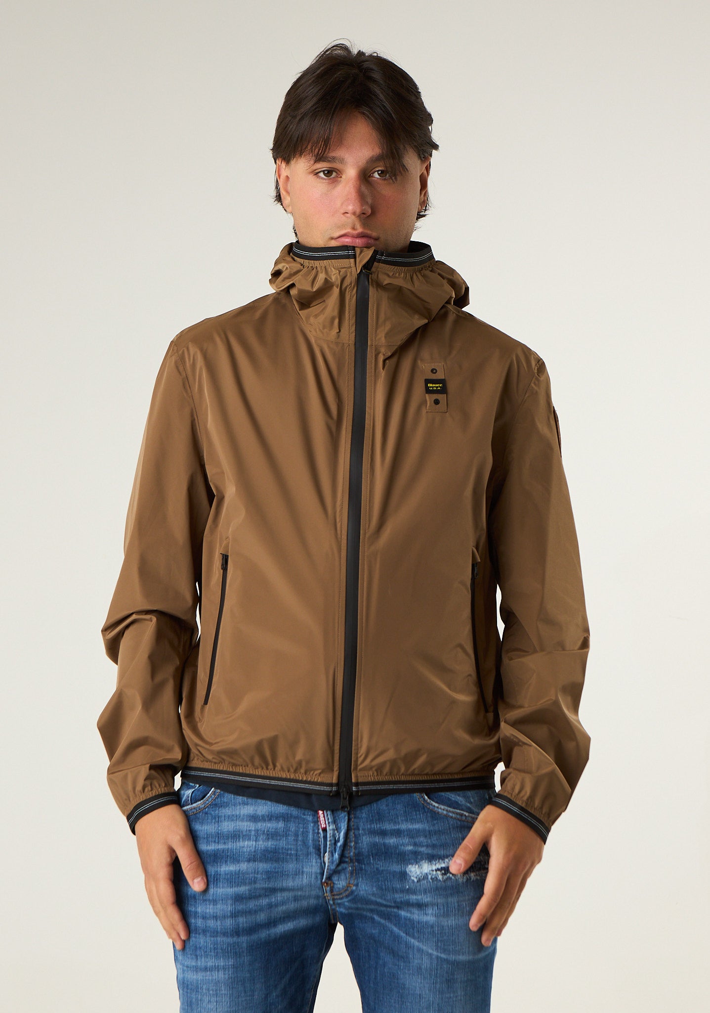 Giacca a vento nastrata Farrin