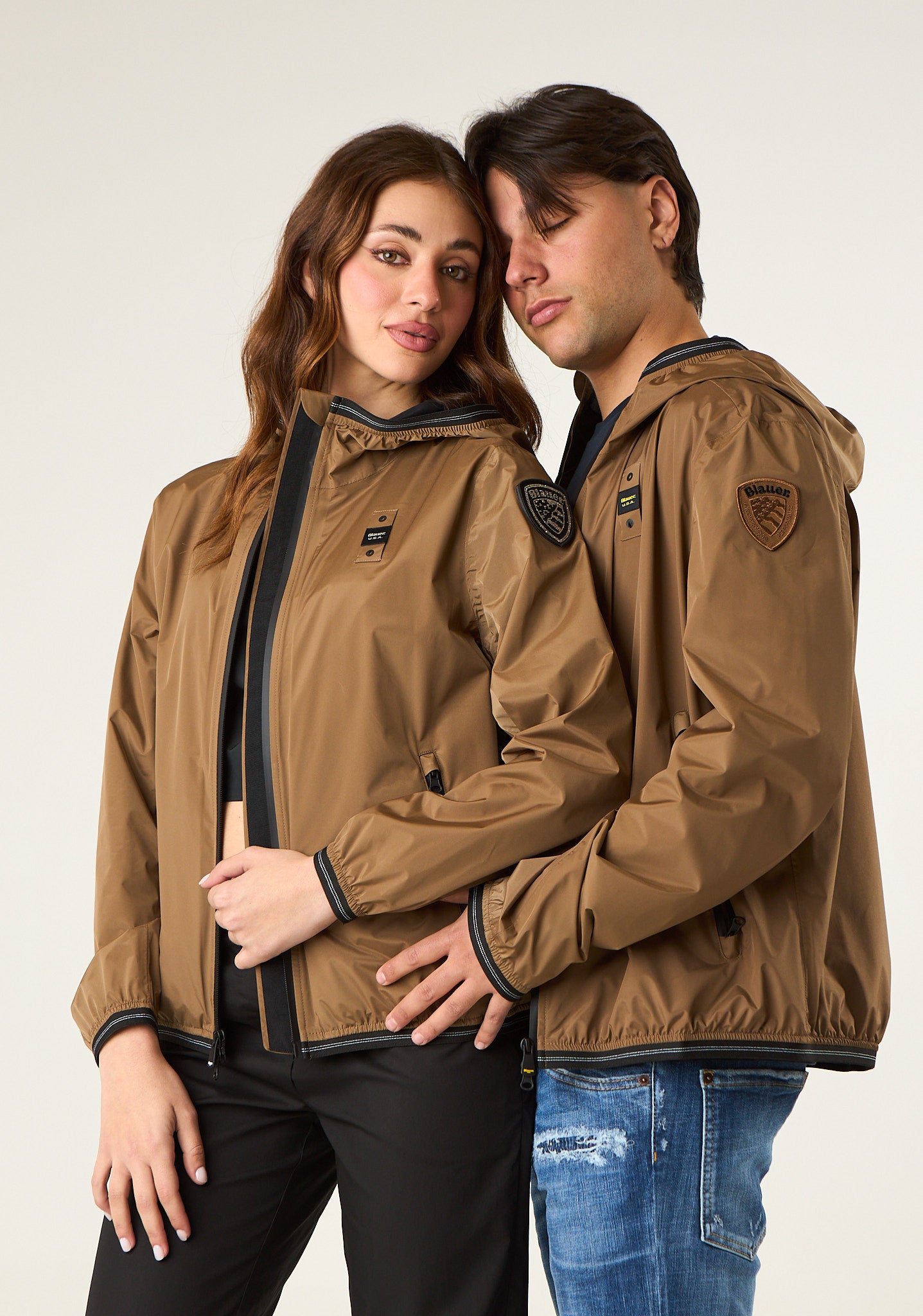 Giacca a vento nastrata Farrin