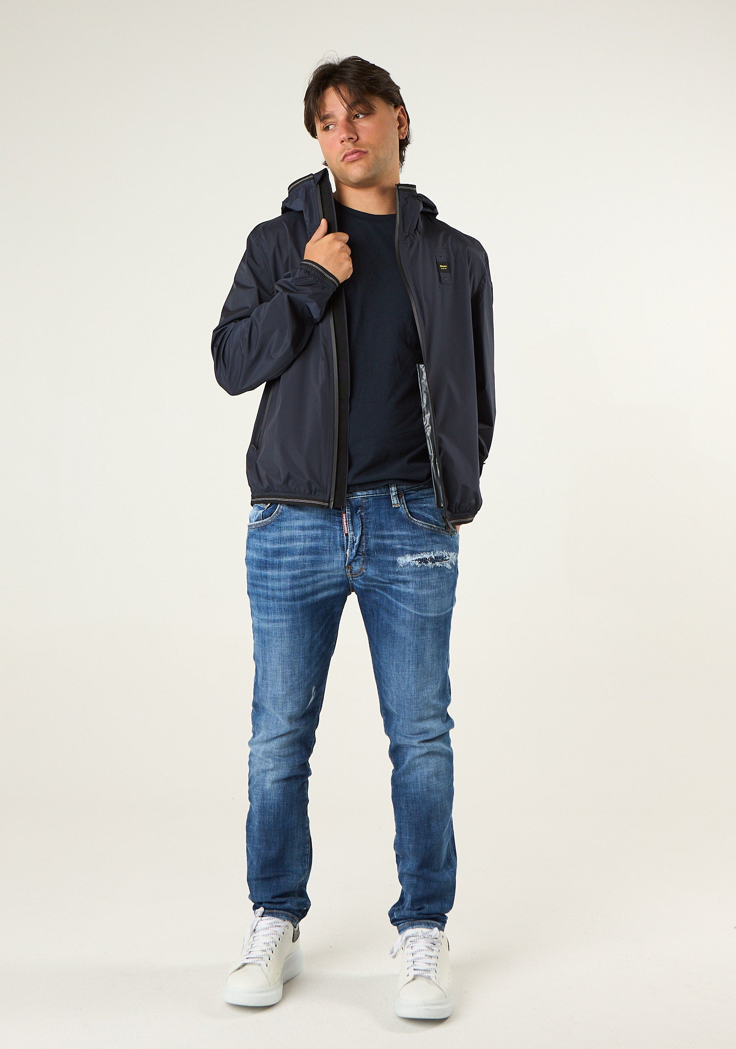 Giacca a vento nastrata Farrin