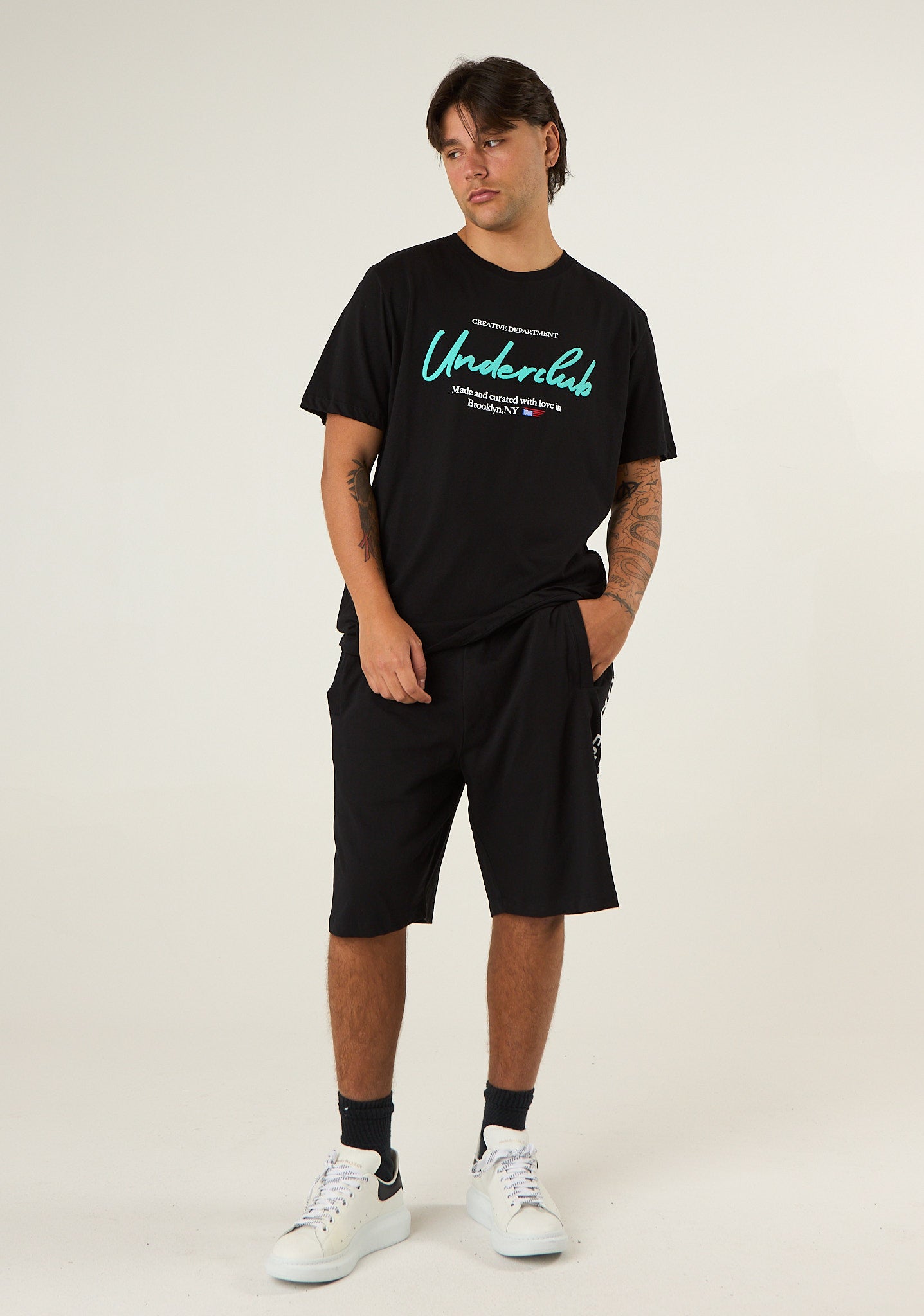 T-shirt con stampa frontale