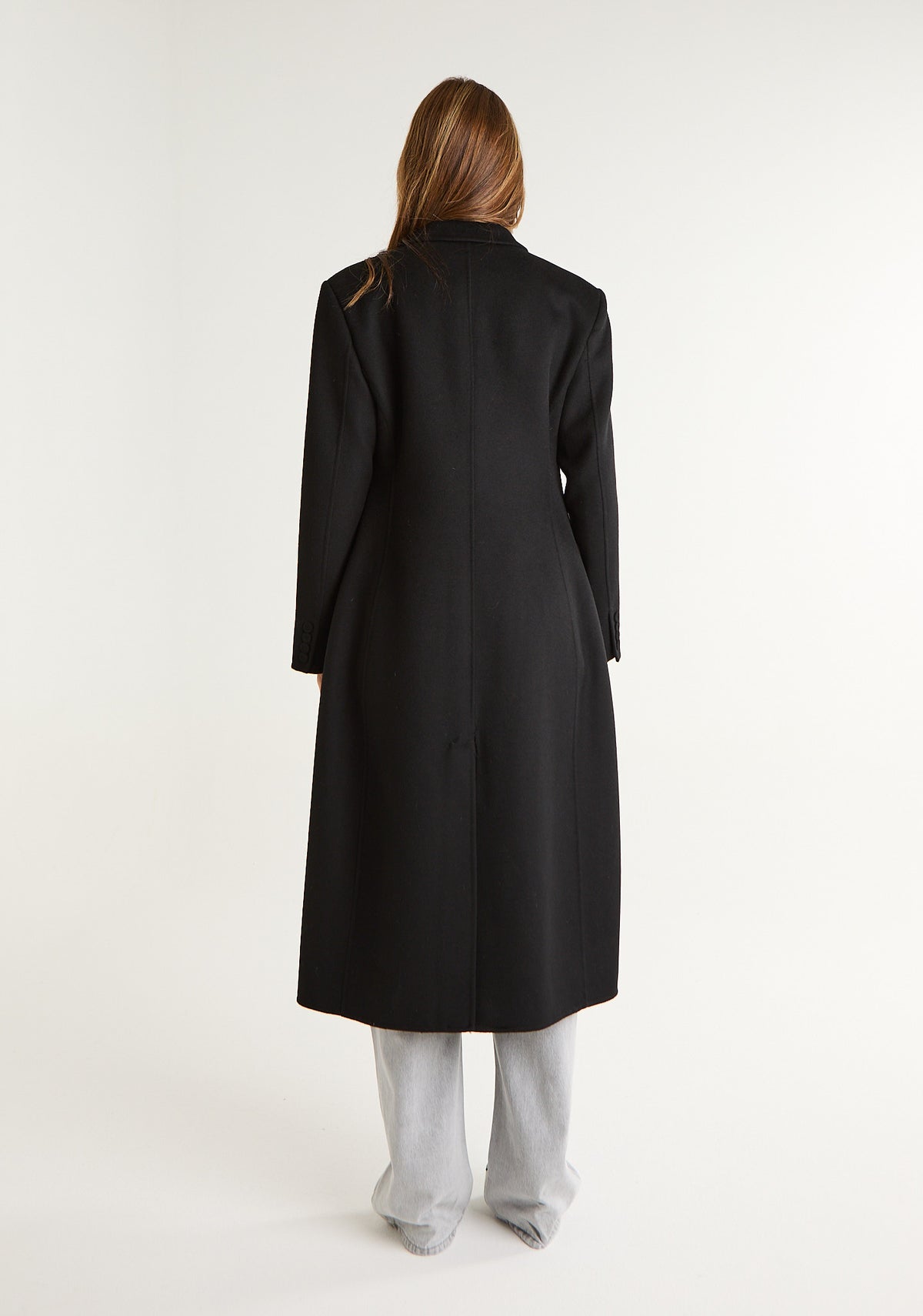 Cappotto lungo doppiopetto