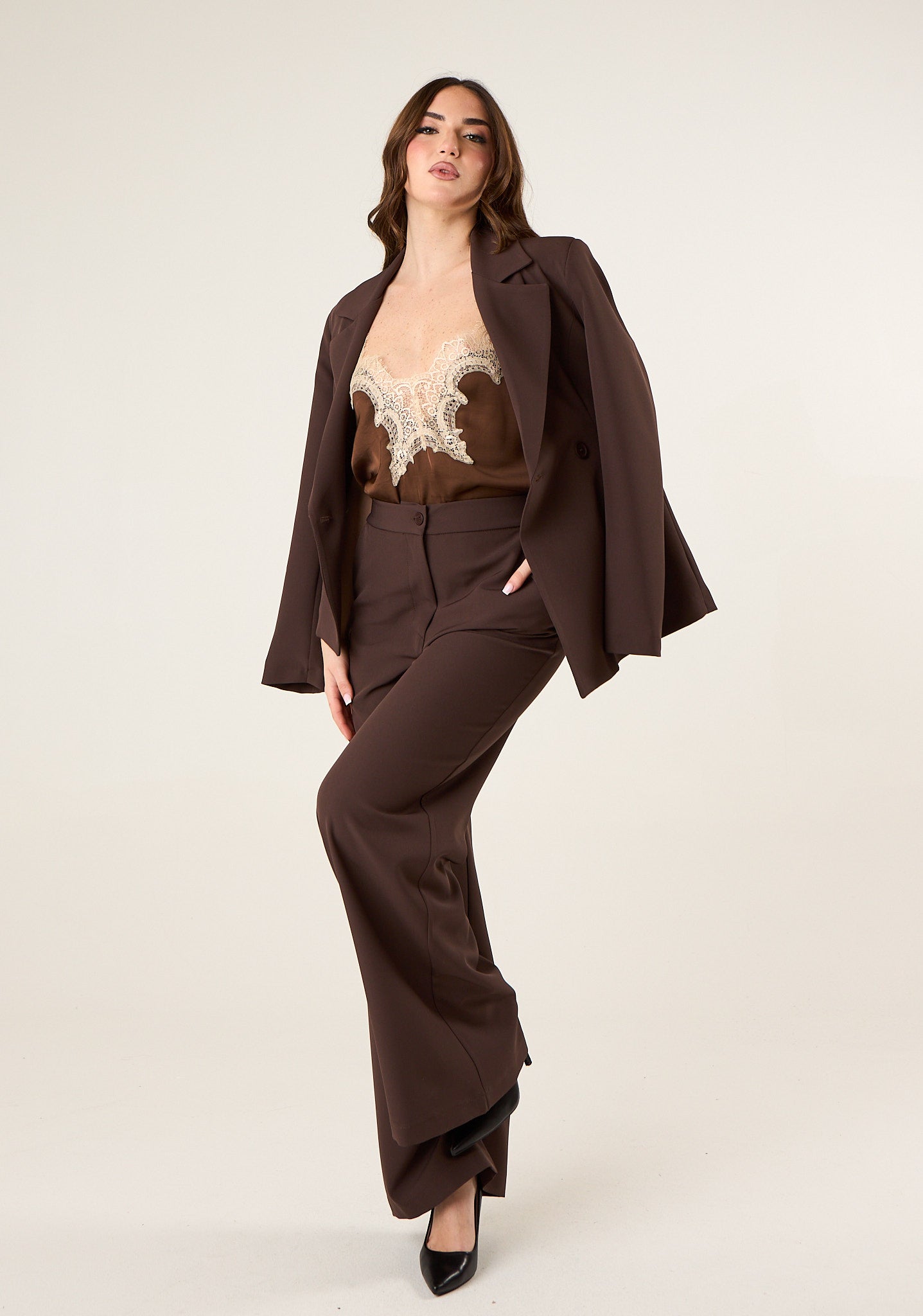 Pantalone palazzo da completo