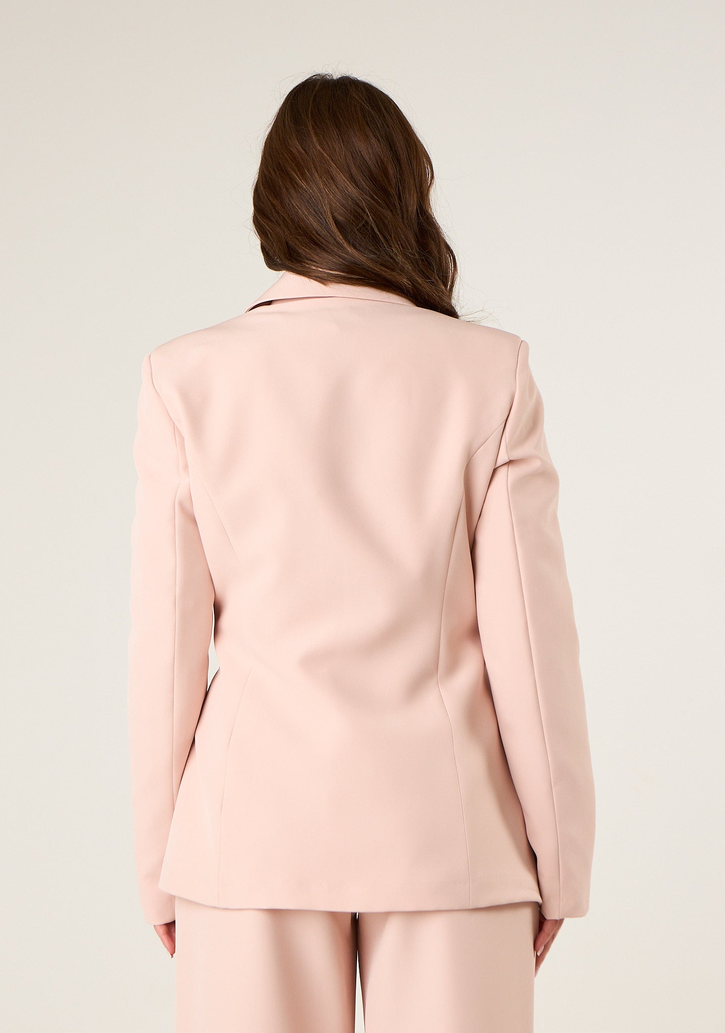 Giacca doppiopetto con fiocco