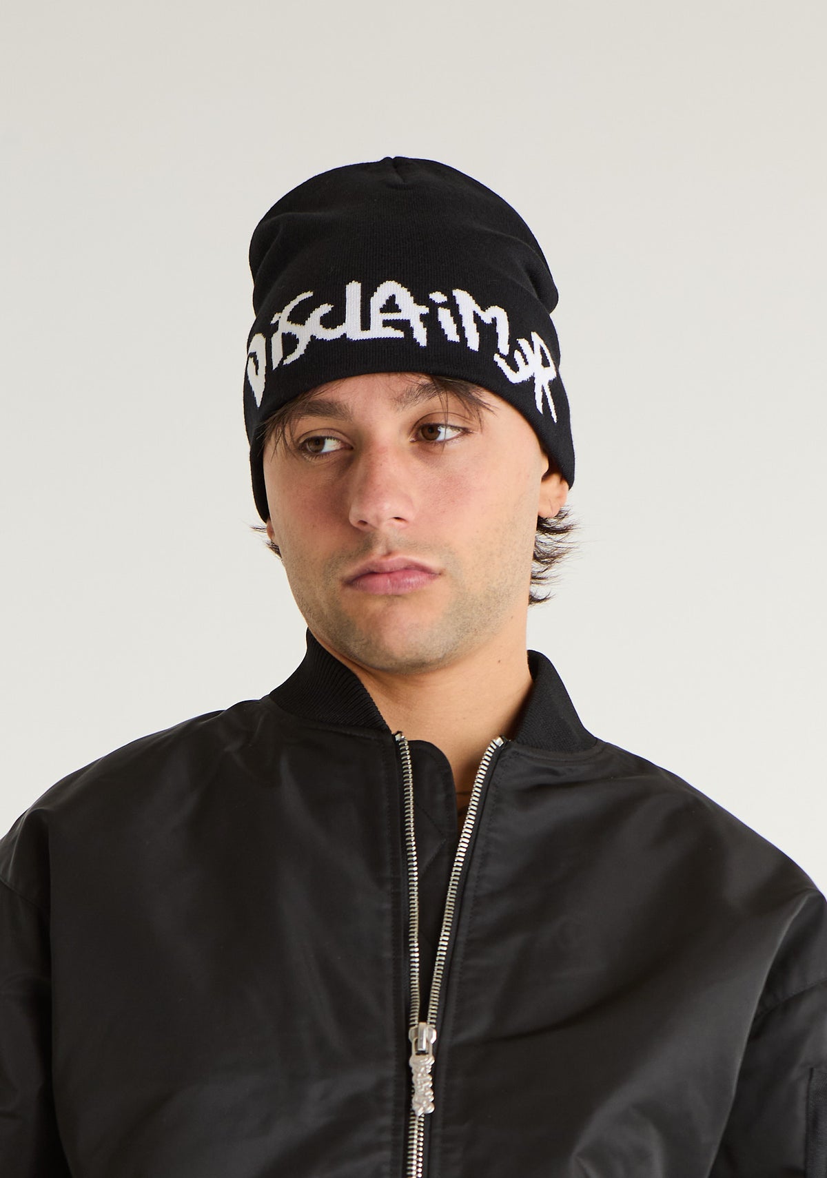 Cappello in maglia logata