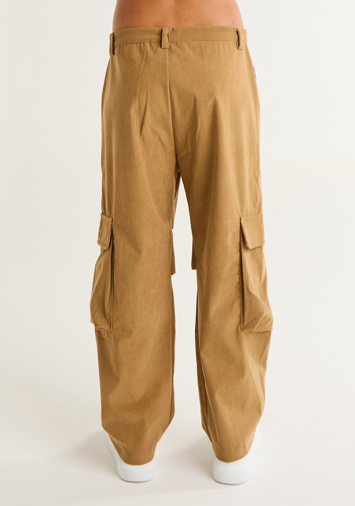 Pantalone cargo a coste