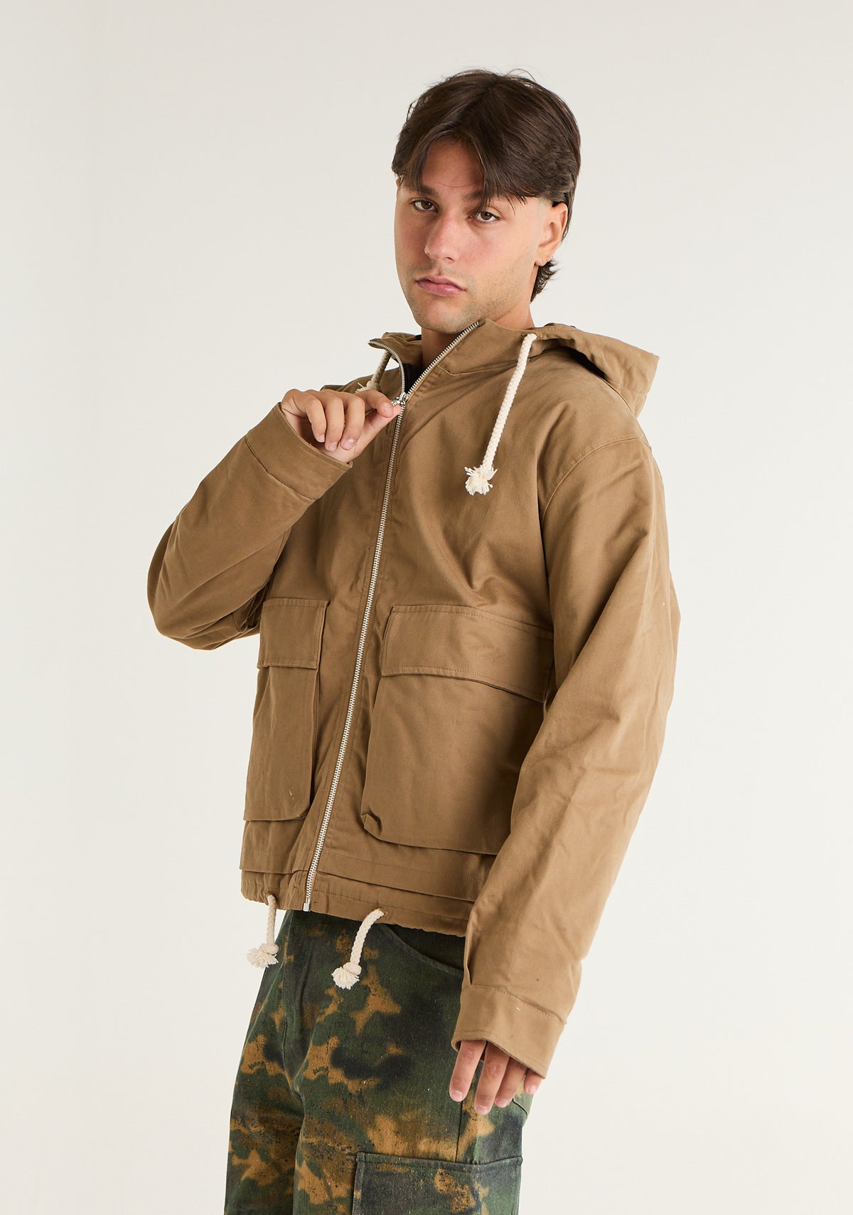 Giubbino in gabardine