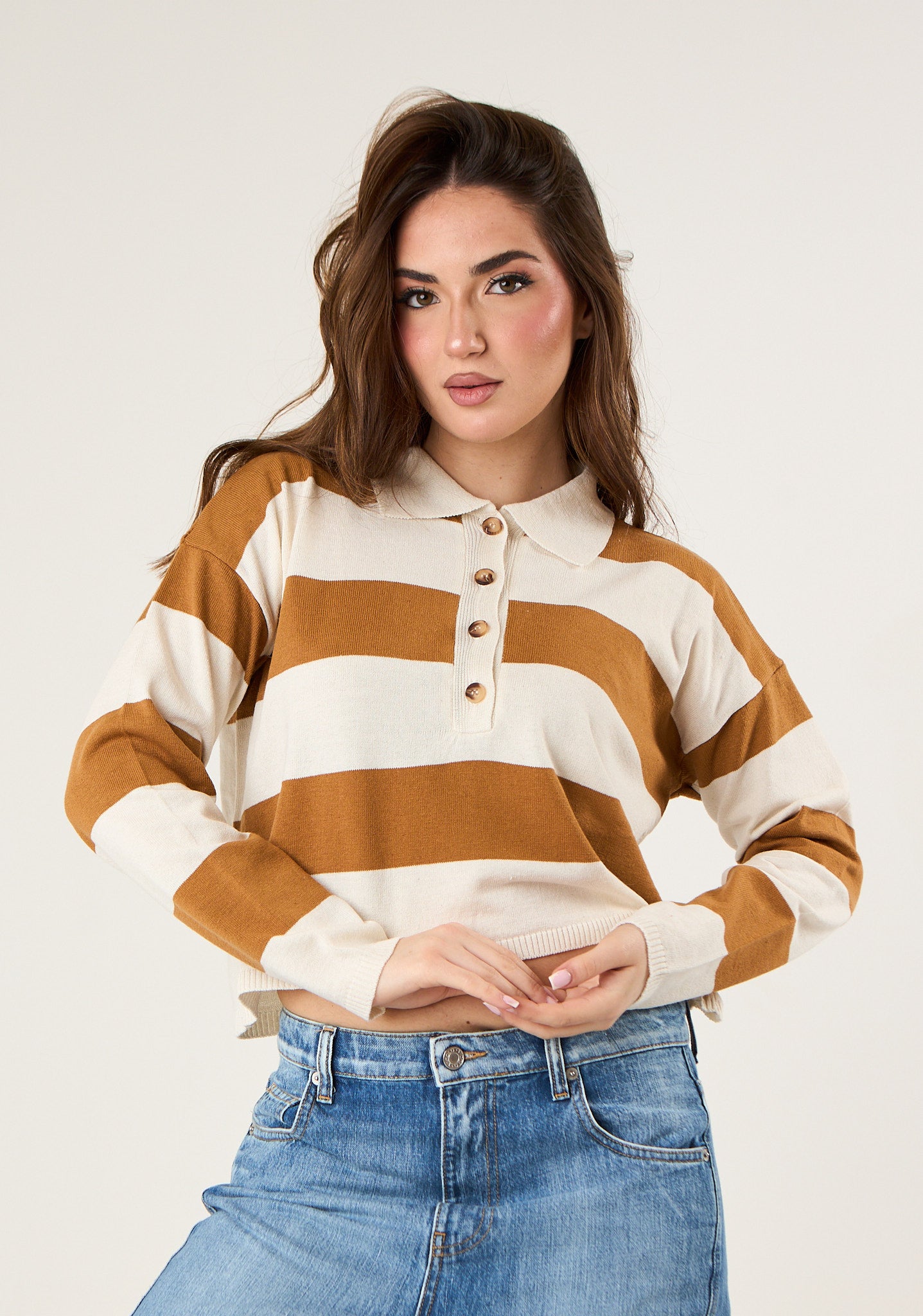 Polo a righe
