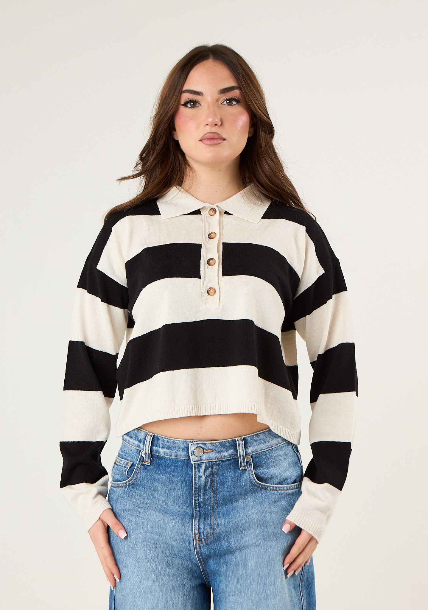Polo a righe
