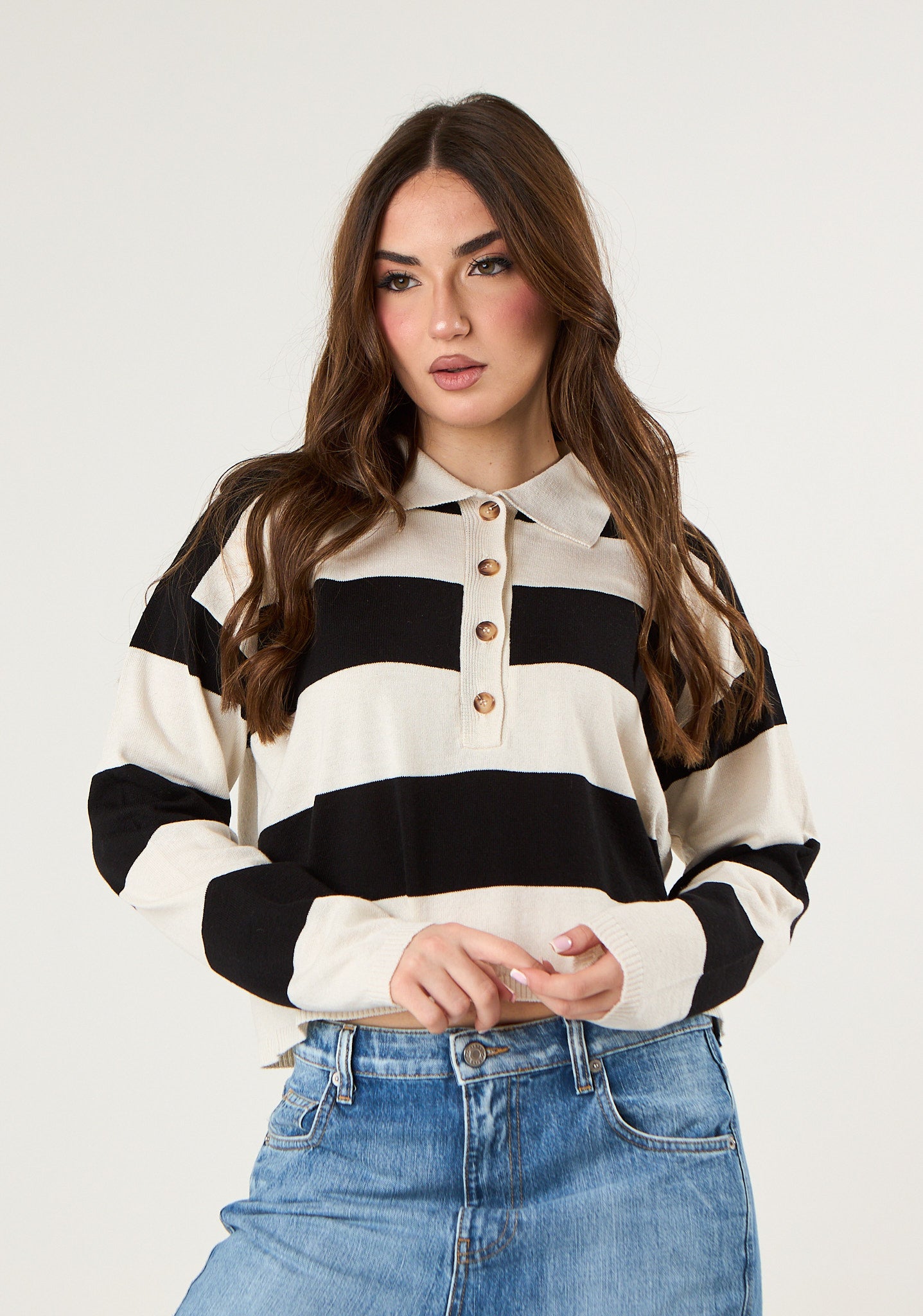Polo a righe