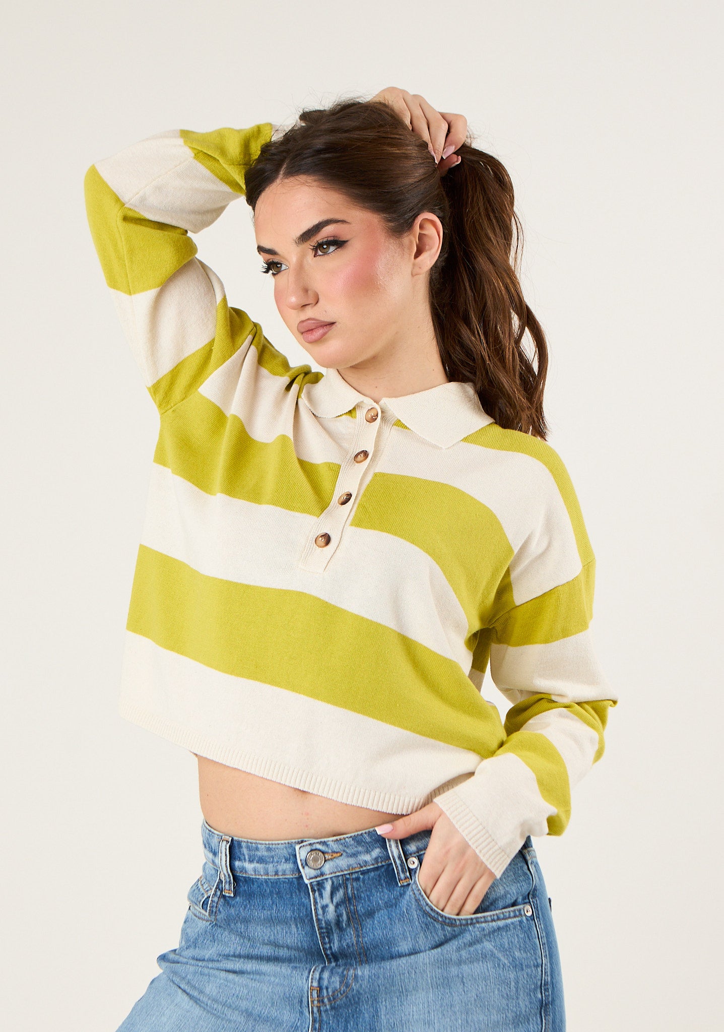 Polo a righe
