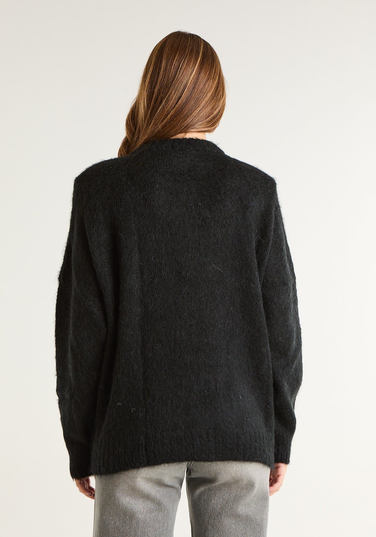 Maglia in misto angora