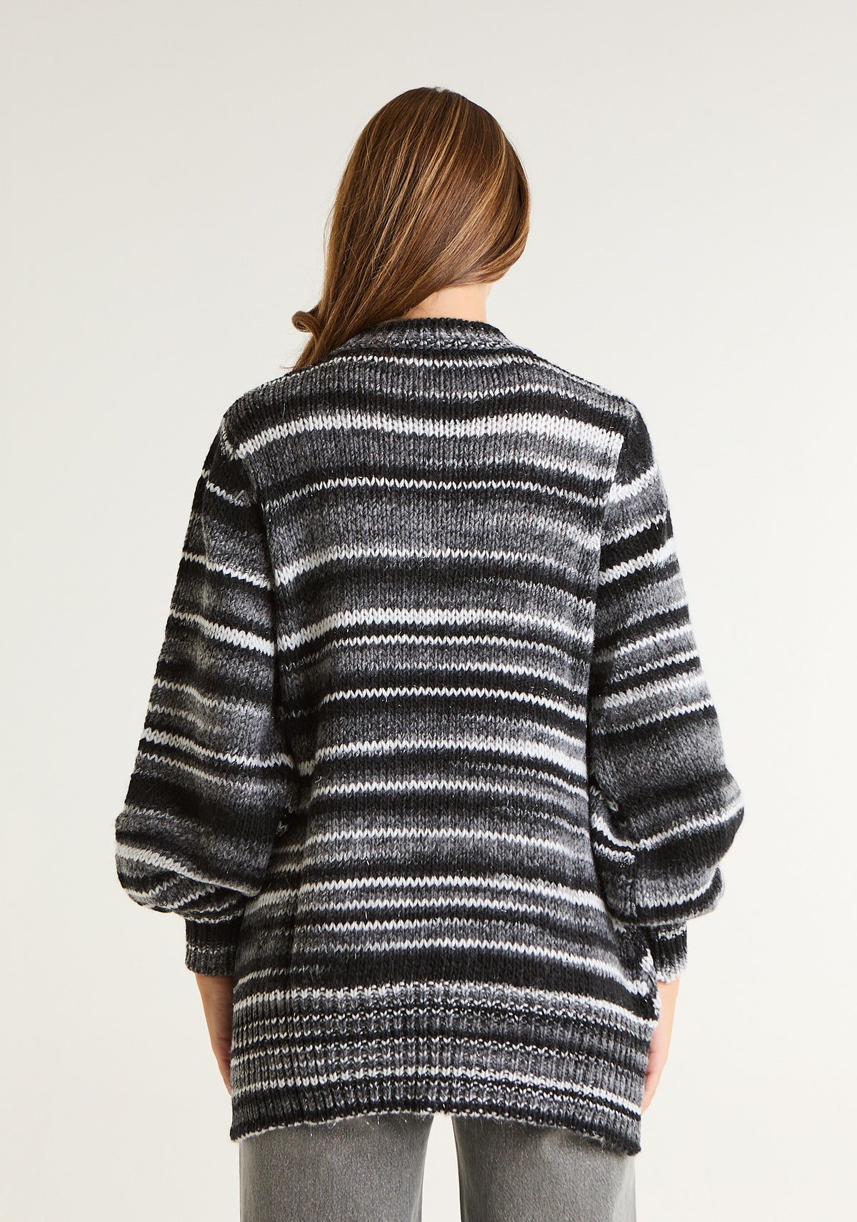 Maglione a righe
