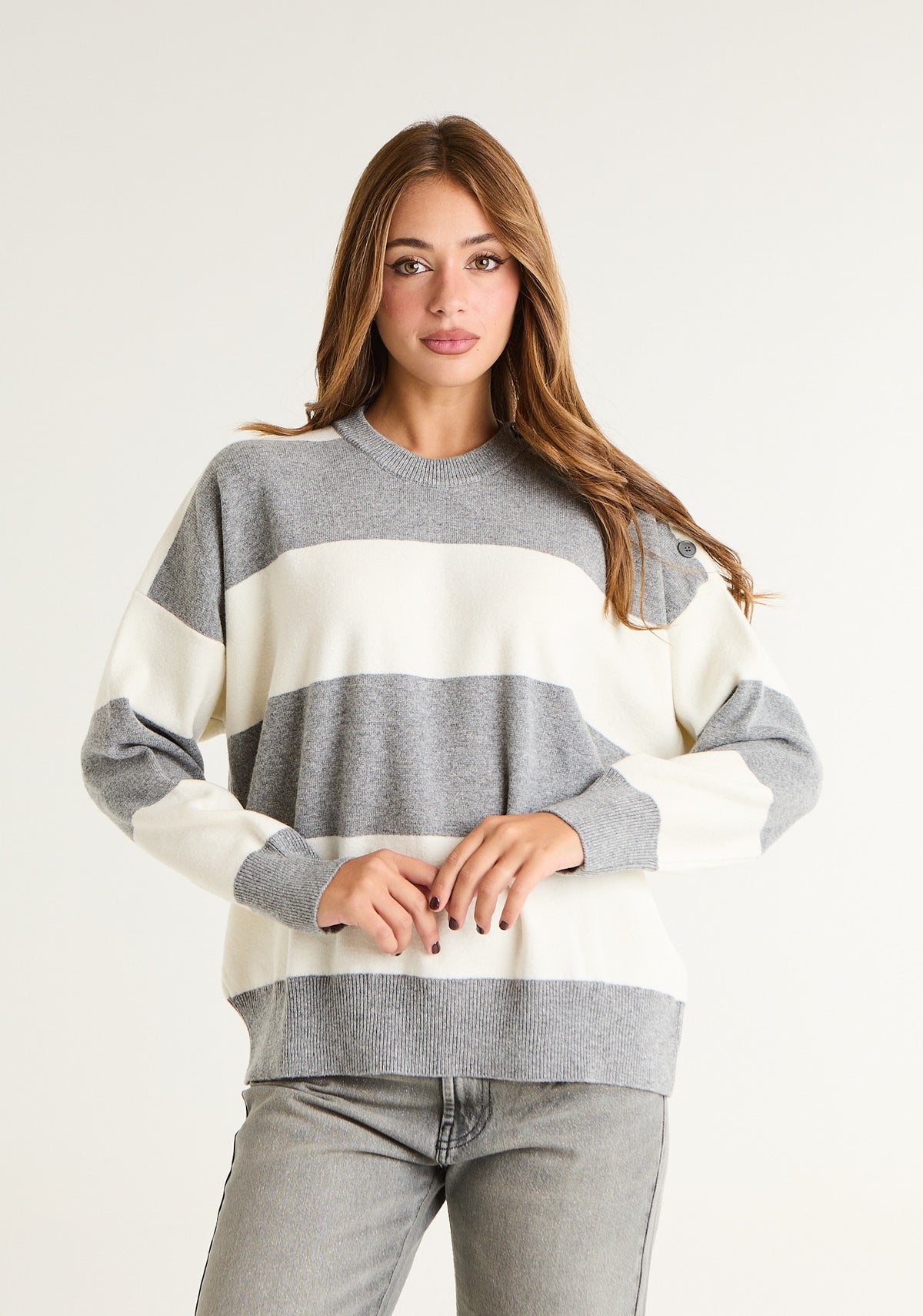 Maglione bi-color