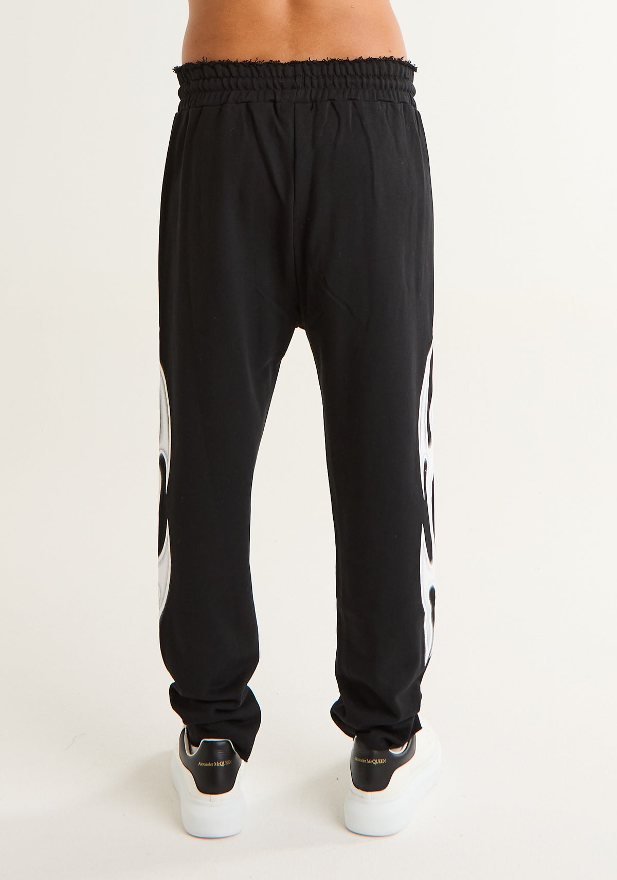 Pantalone tuta con stampa frontale
