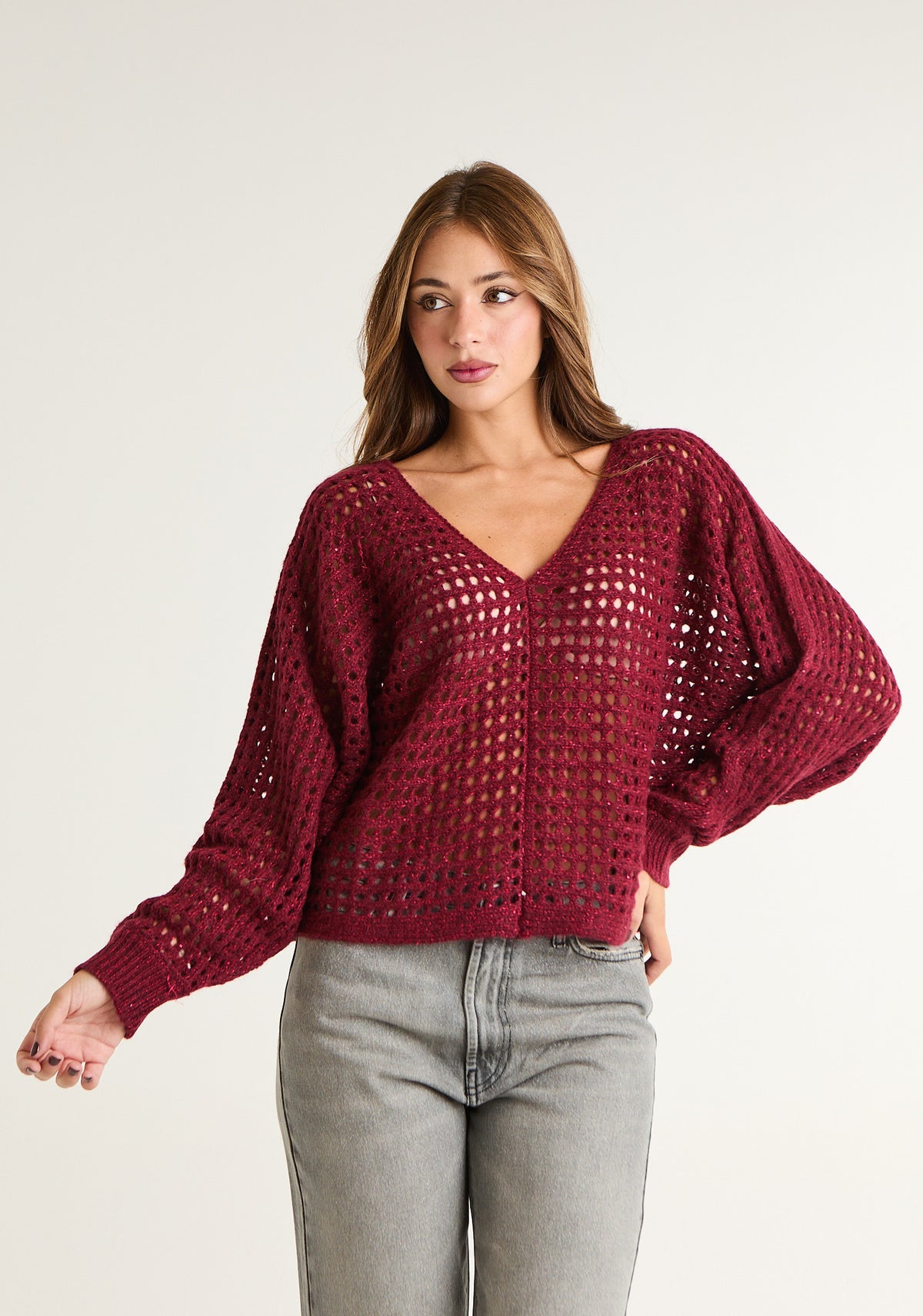 Maglia traforata
