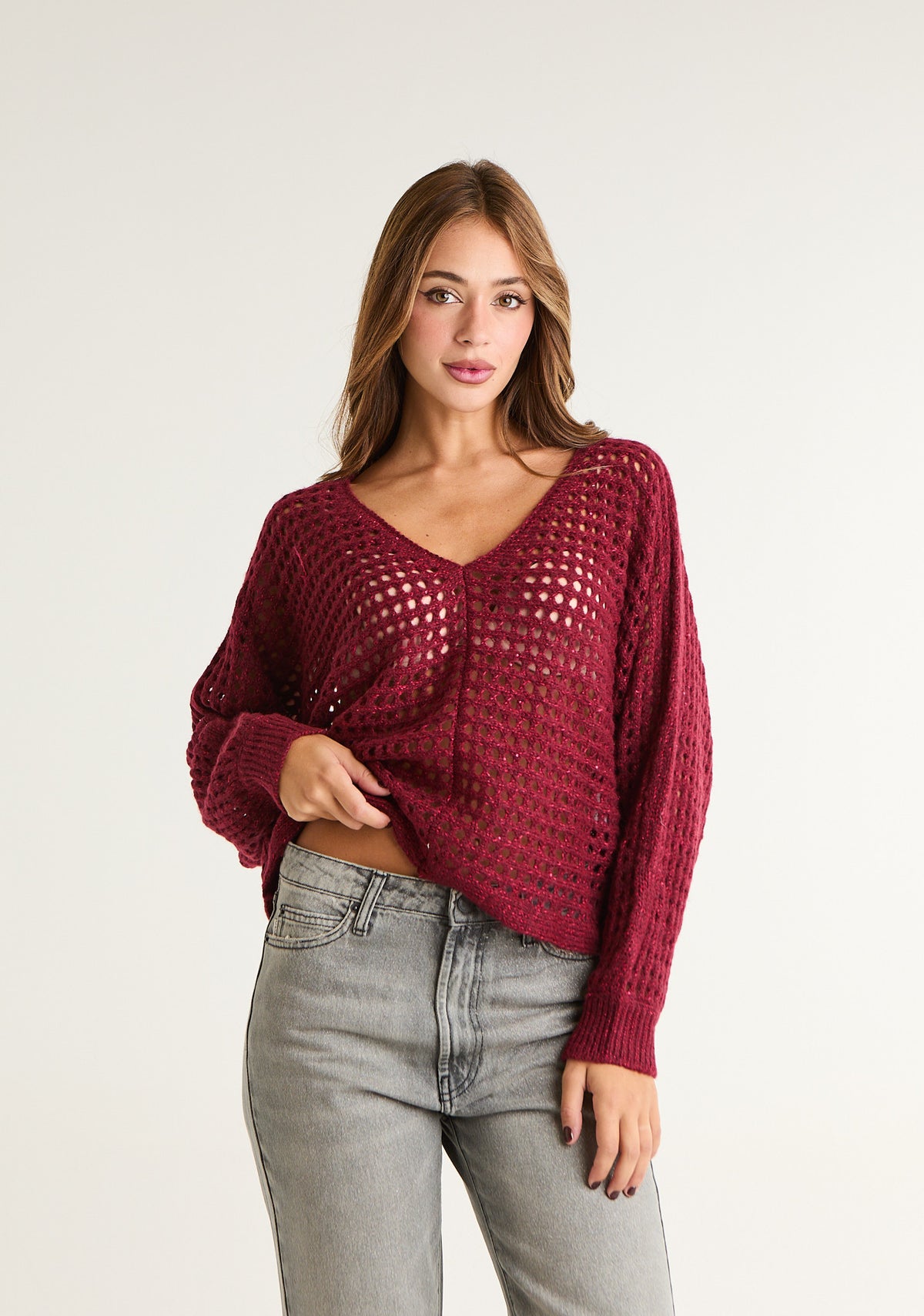 Maglia traforata